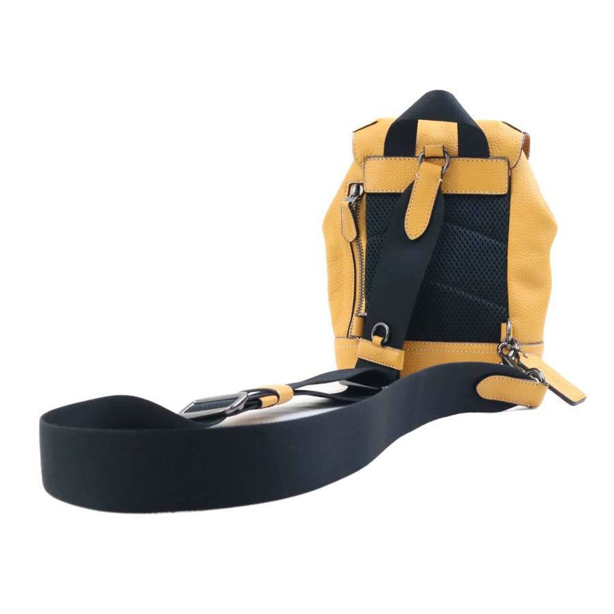 Coach Yellow Leather Sling Bag (Pre-Owned)