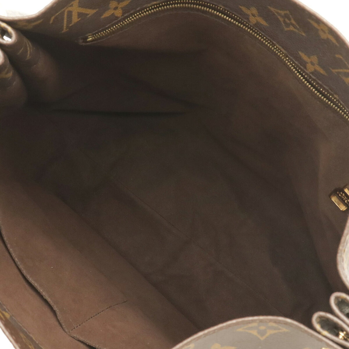 Louis Vuitton Brown Vinyl Handbag Shoulder Bag (Pre-Owned)