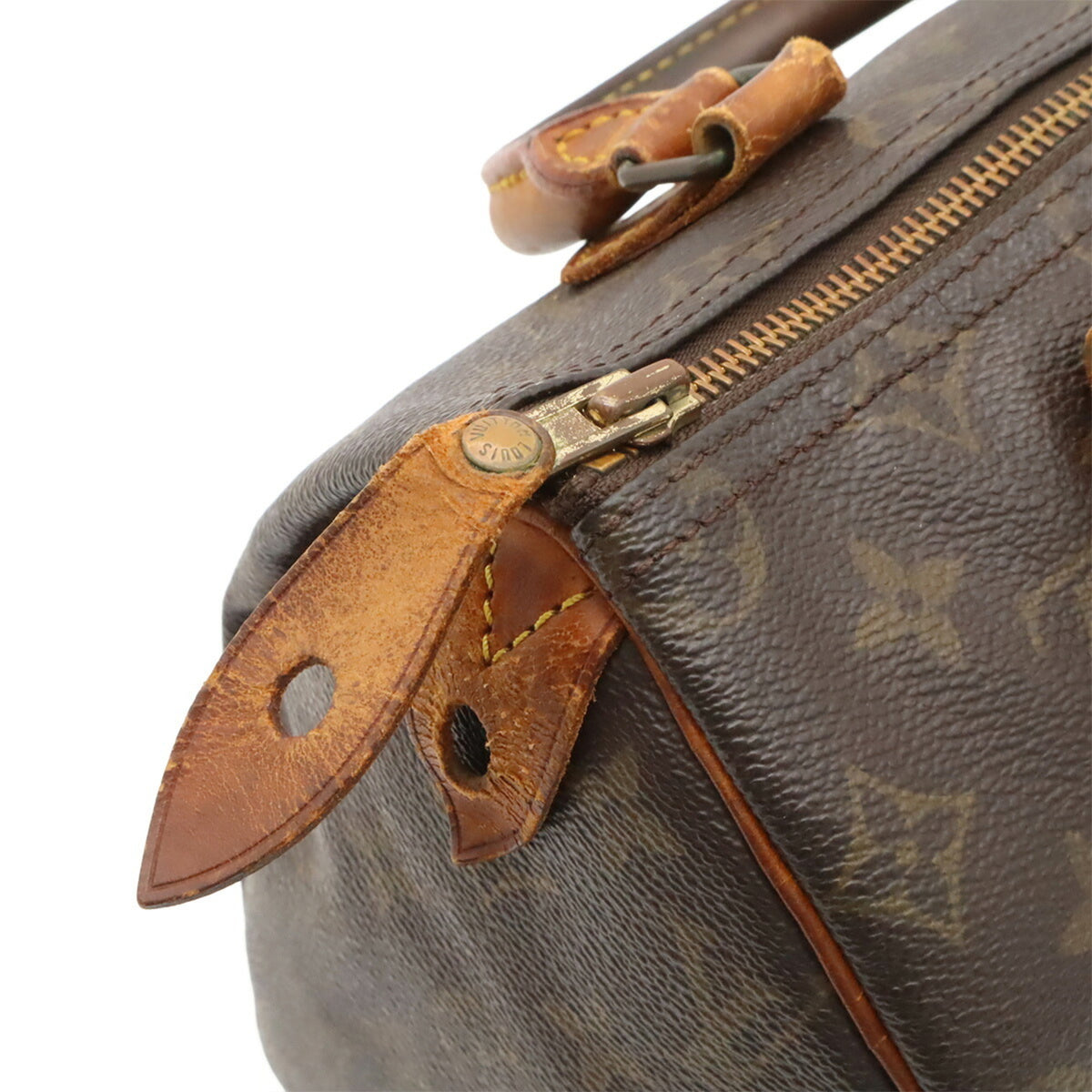 Louis Vuitton Brown Monogram Canvas Pvc Coated Canvas Handbag (Pre-Owned)