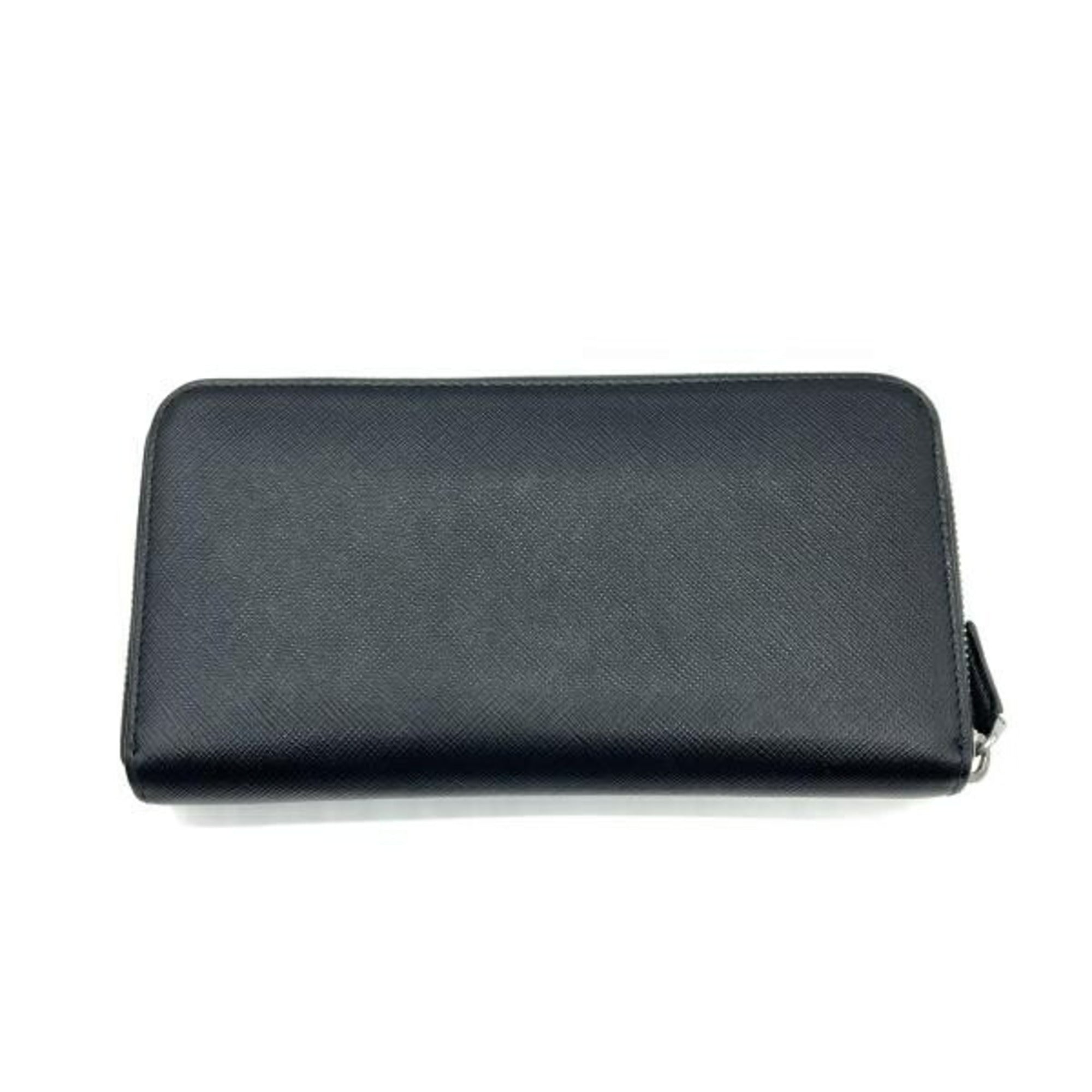 Prada Black Blue Saffiano (Pre-Owned)