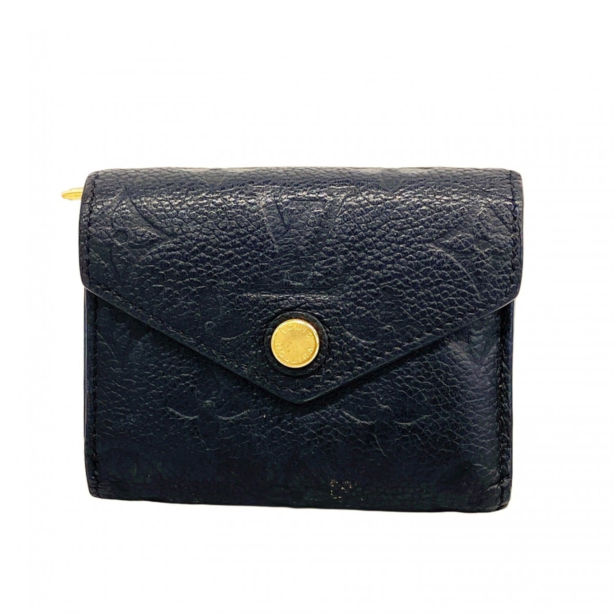 Louis Vuitton Noir Wallet (Tri-Fold) (Pre-Owned)