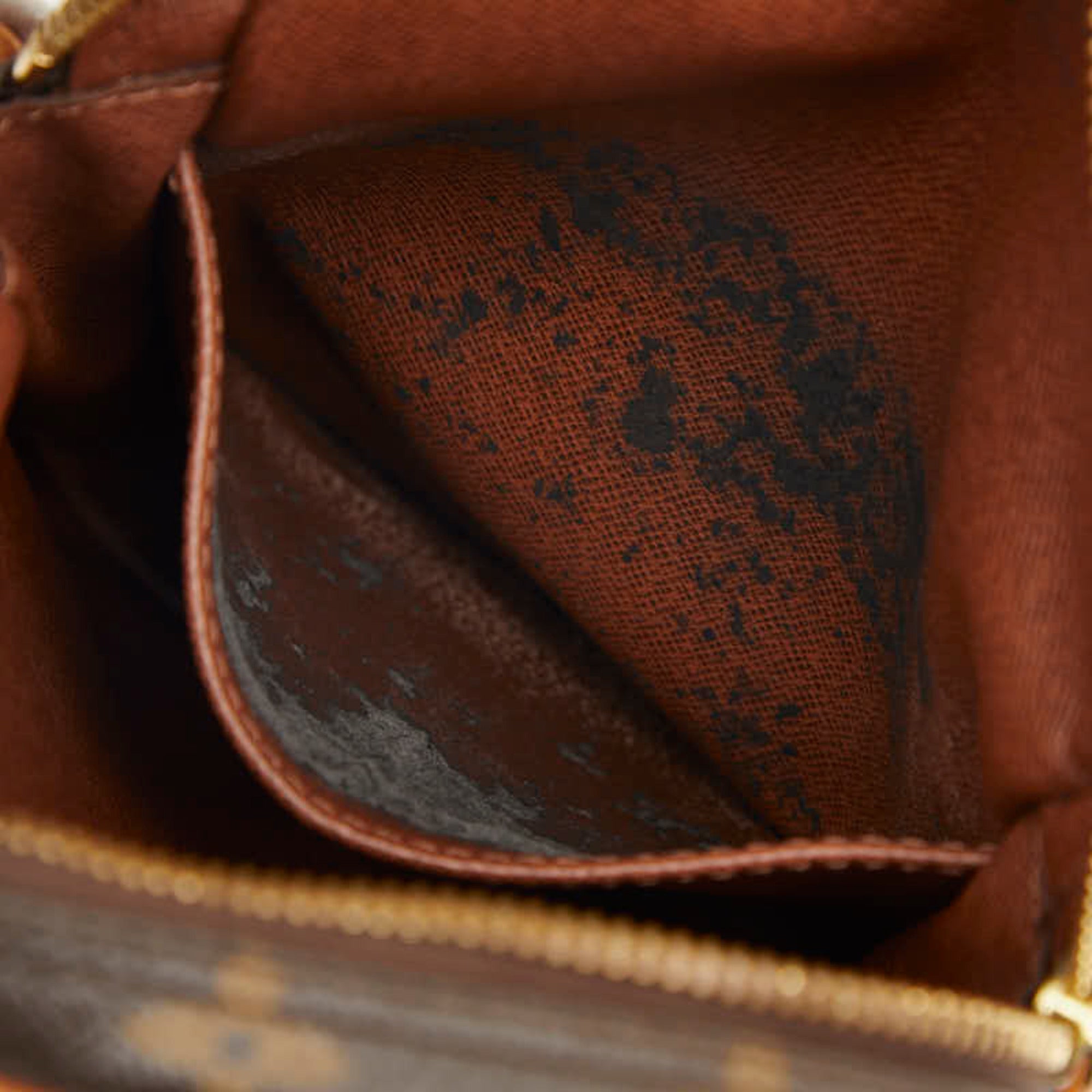 Louis Vuitton Monogram Brown Pvc Leather Shoulder Bag (Pre-Owned)