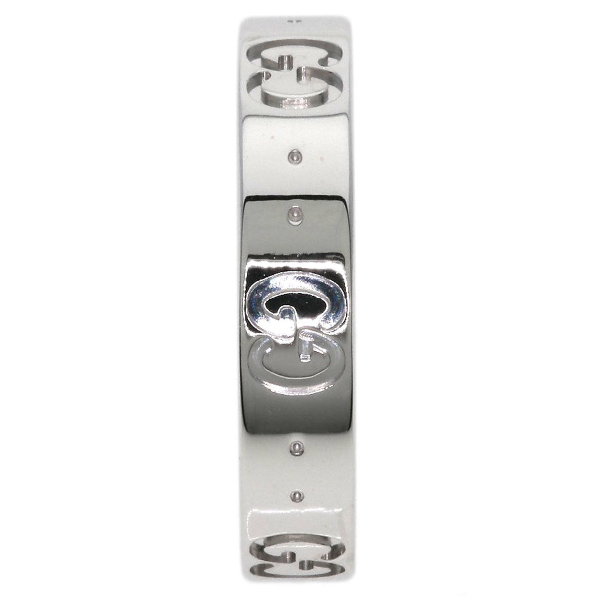 Gucci White Gold (18K) Band Ring (Pre-Owned)
