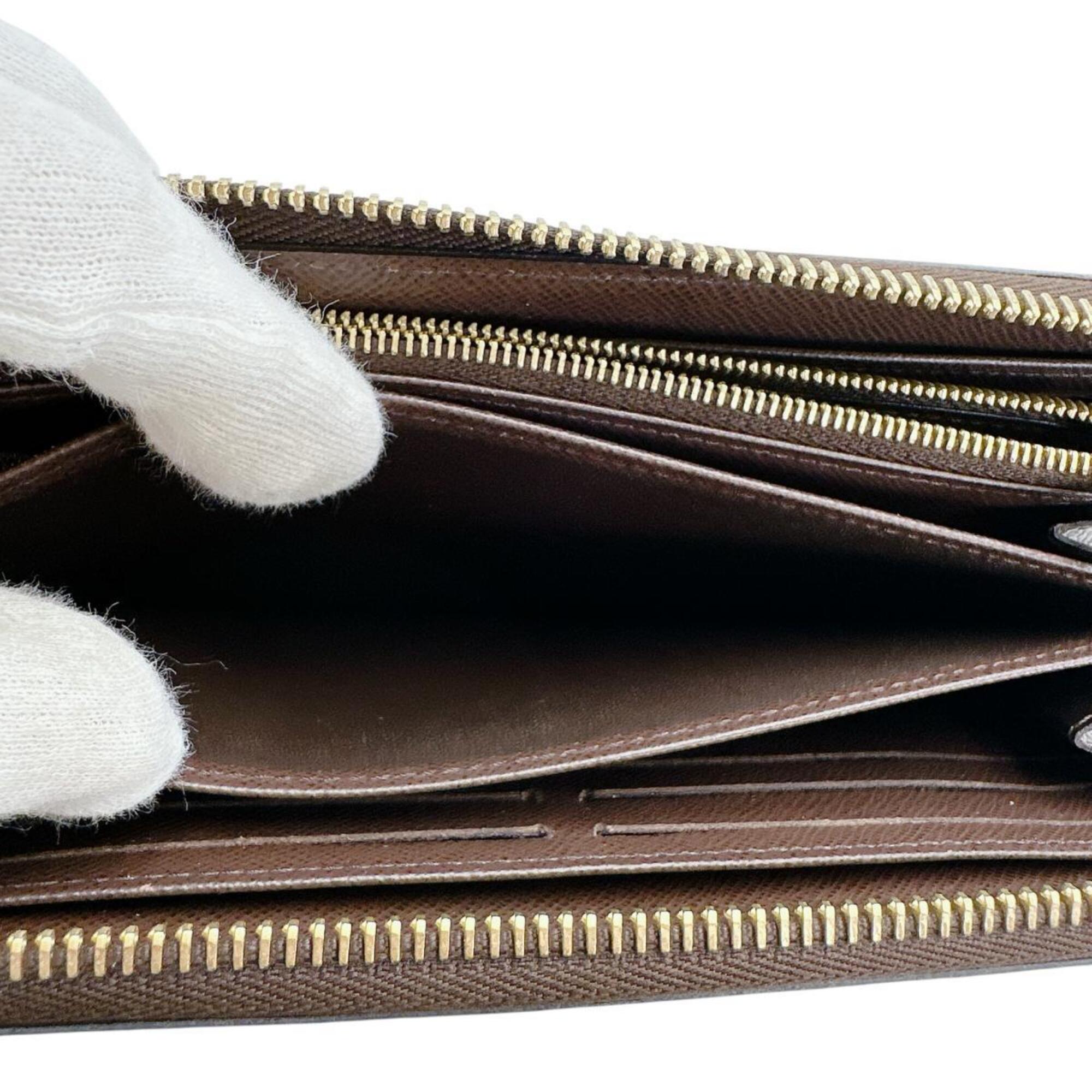 Louis Vuitton Brown Damier Canvas Damier Canvas Long Wallet (Bi-Fold) (Pre-Owned)