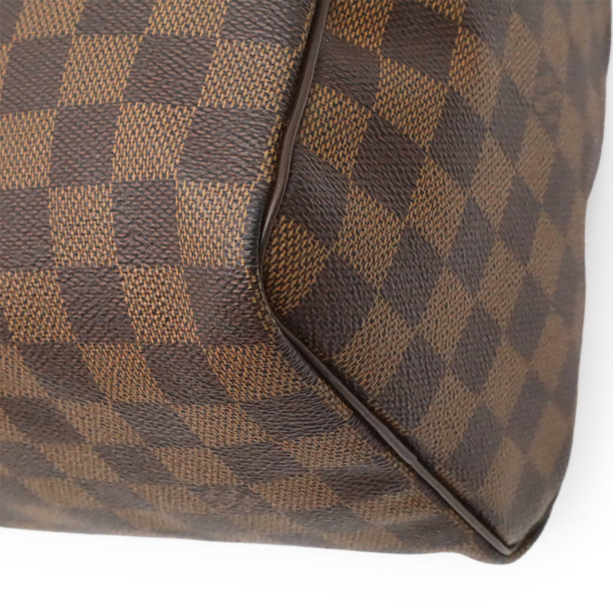 Louis Vuitton Brown Damier Canvas Pvc Handbag (Pre-Owned)