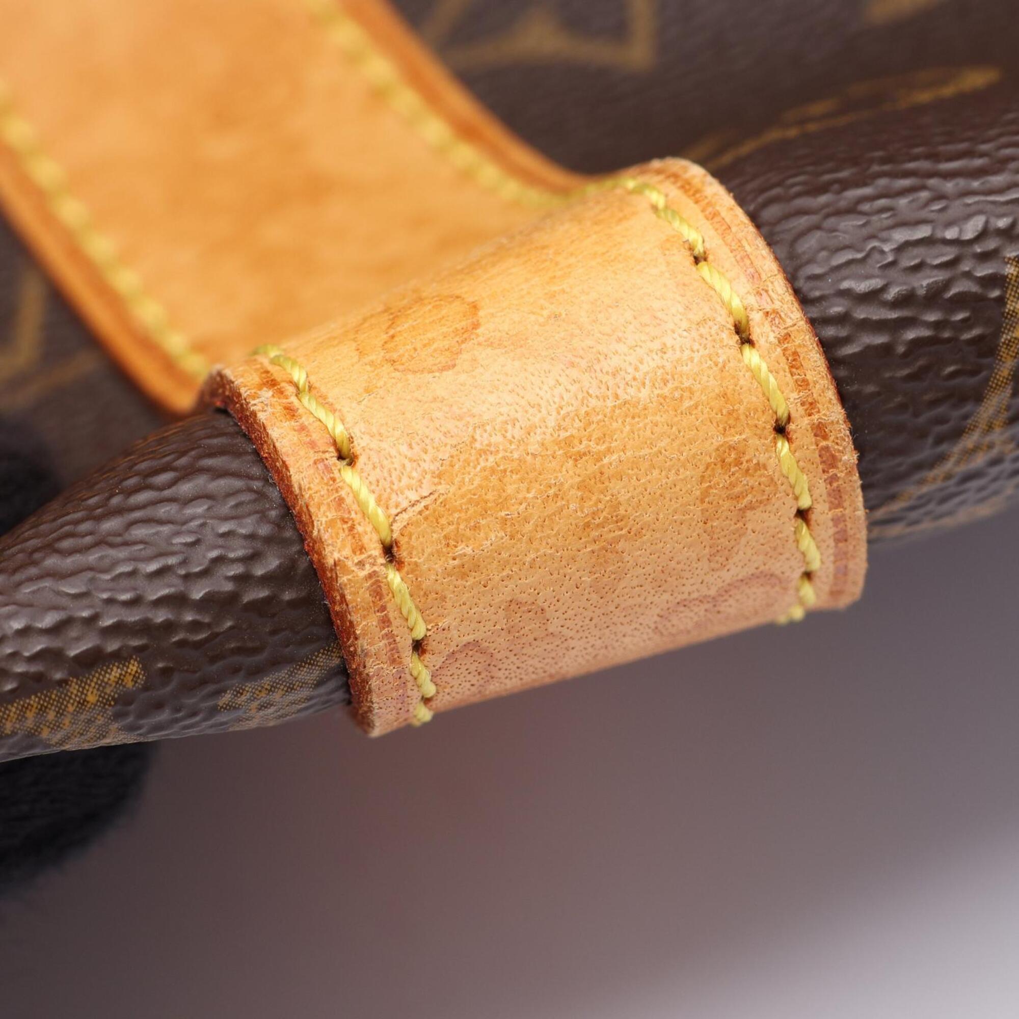 Louis Vuitton Monogram Brown Coated Canvas Boston Bag Handbag (Pre-Owned)