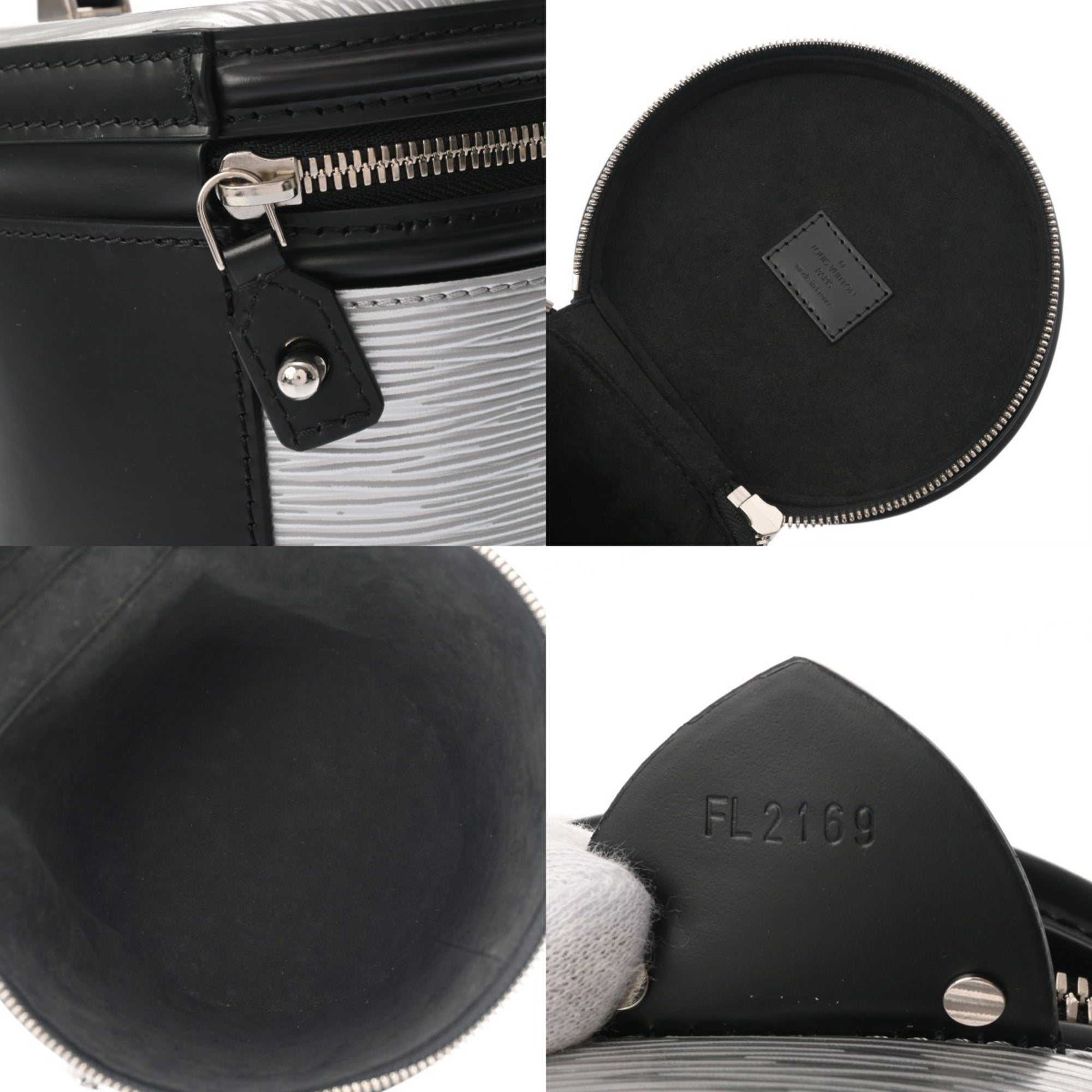 Louis Vuitton Argent Epi Leather Handbag (Pre-Owned)