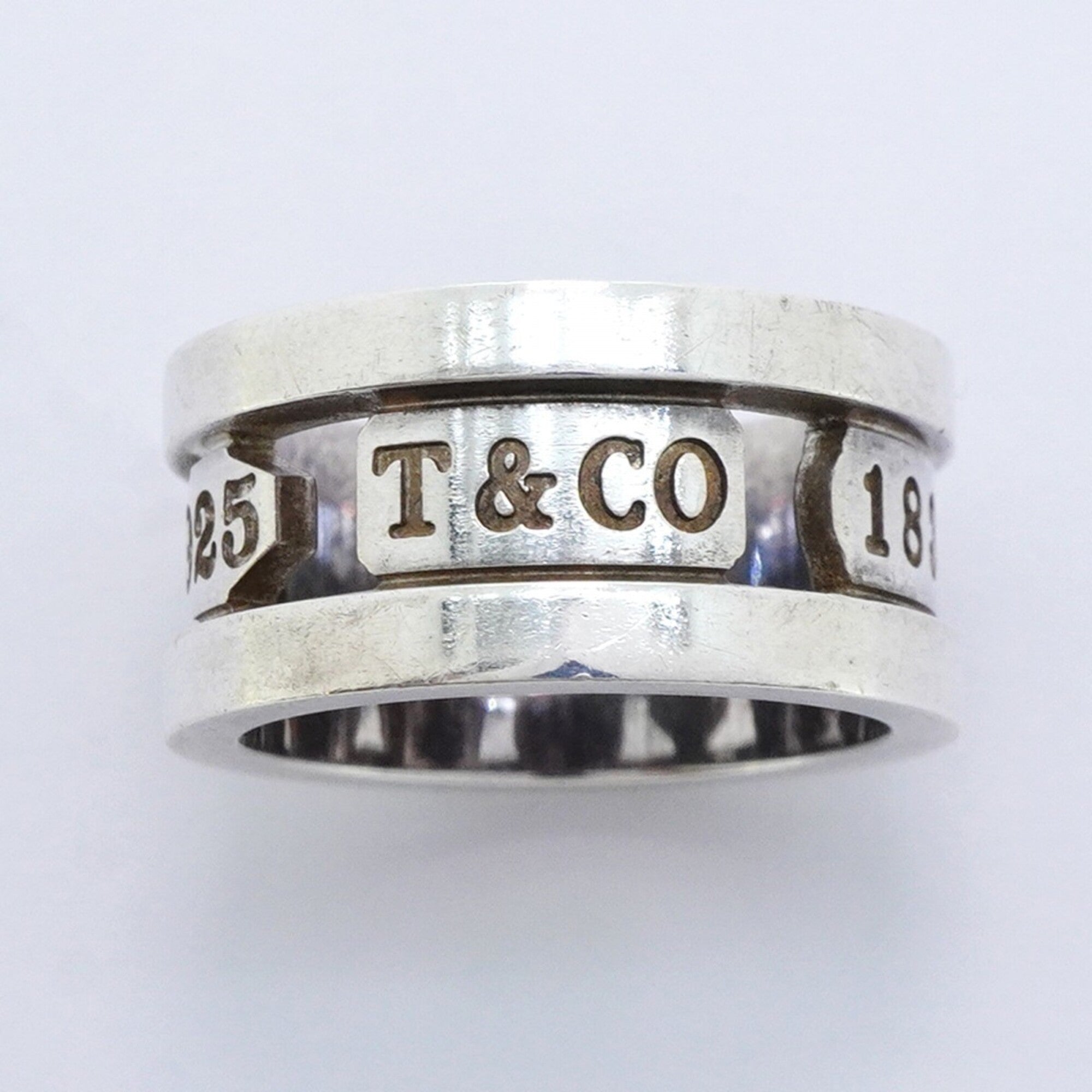 Tiffany Silver 925 Band Ring (Pre-Owned)