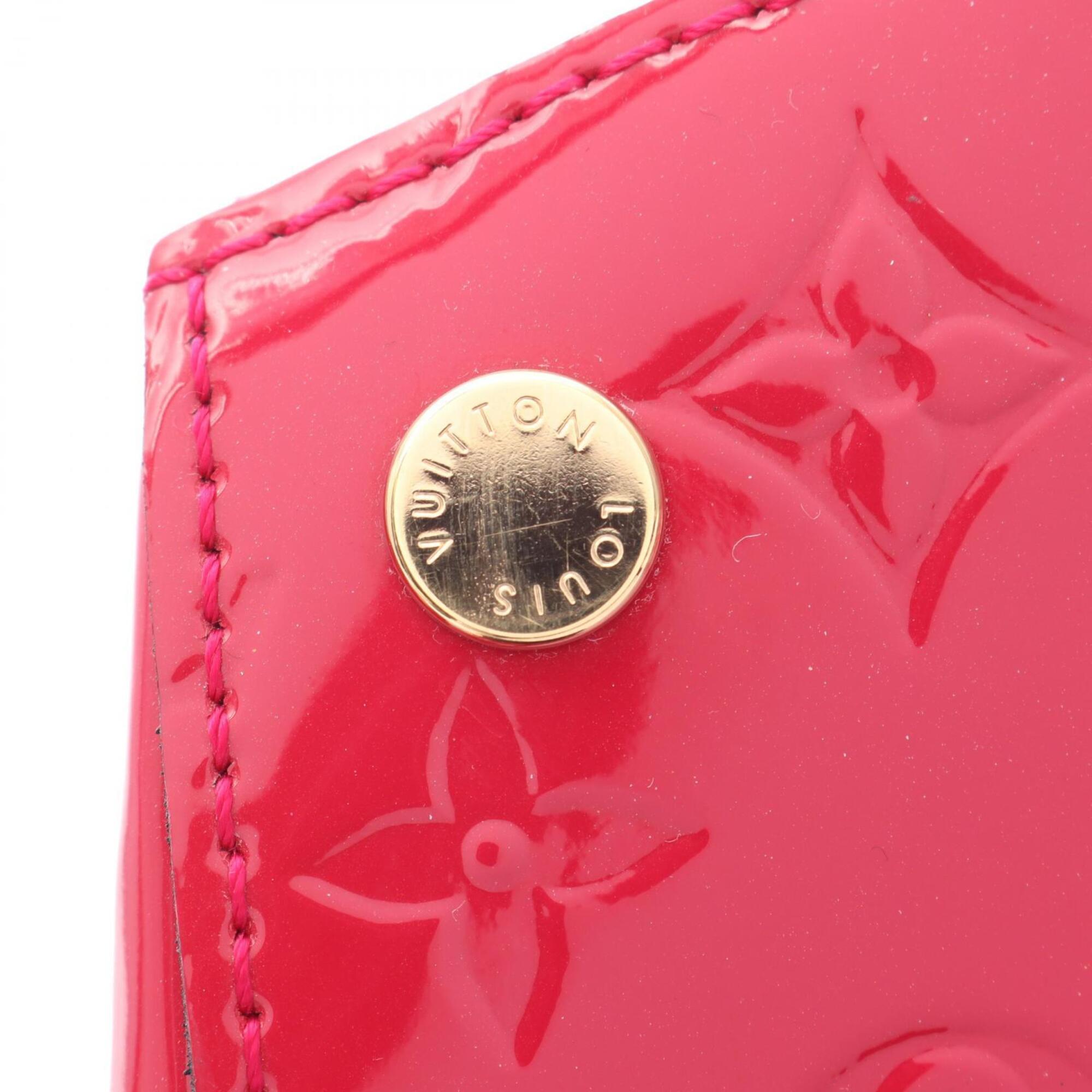 Louis Vuitton Indian Rose Pink Vernis Leather Handbag Shoulder Bag (Pre-Owned)