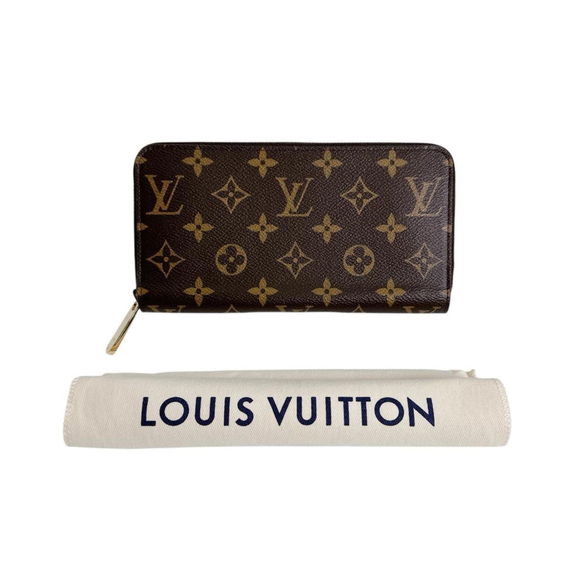 Louis Vuitton Brown Monogram Rose Ballerine Monogram Long Wallet (Bi-Fold) (Pre-Owned)