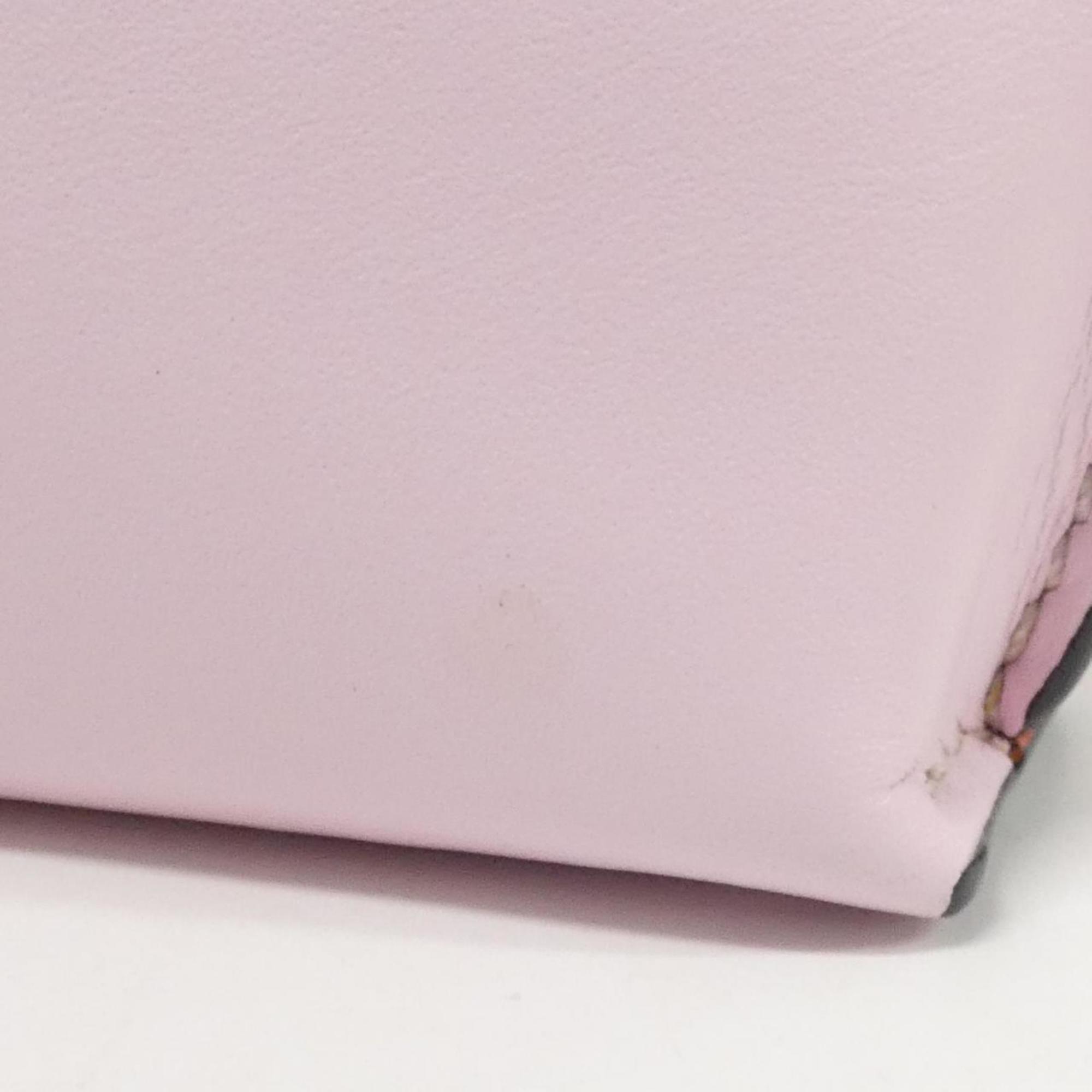 Loewe Pink Leather Shoulder Bag (Pre-Owned)