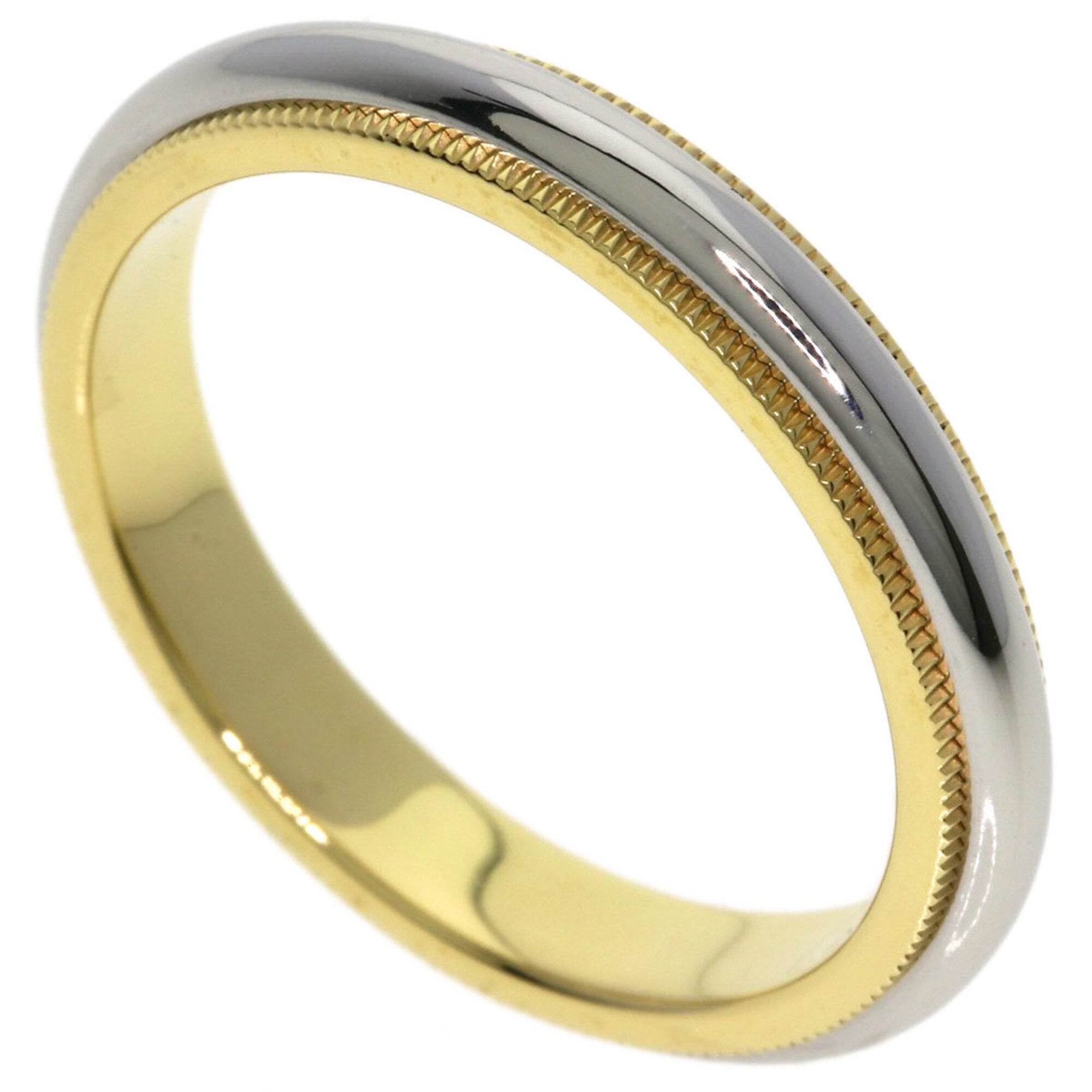 Tiffany Yellow Gold (18K) Platinum 950 Band Ring (Pre-Owned)