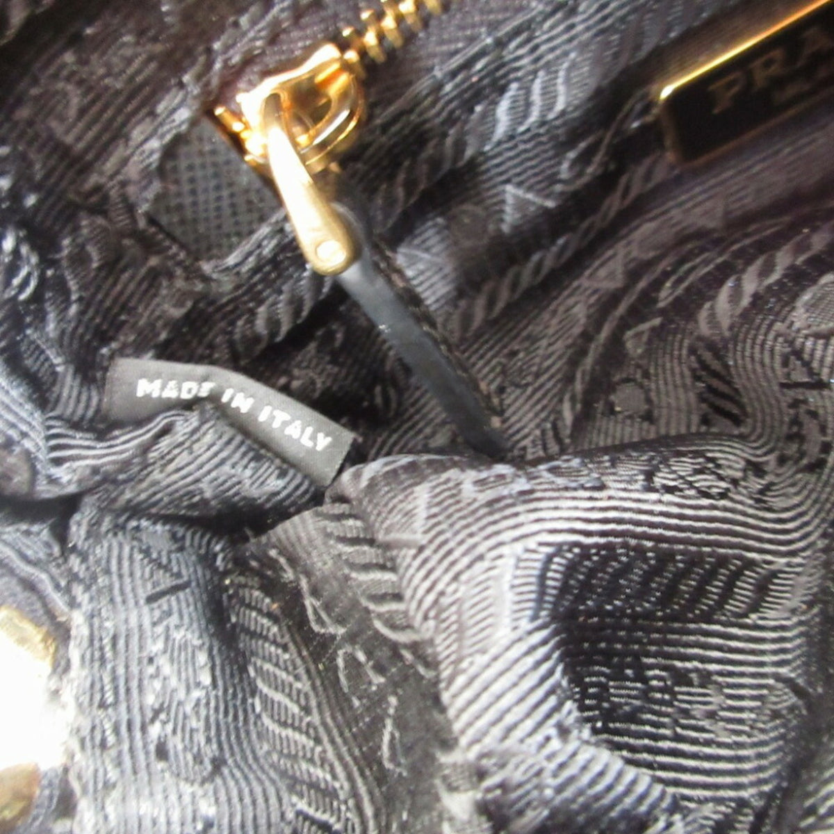 Prada Denim Pouch (Pre-Owned)