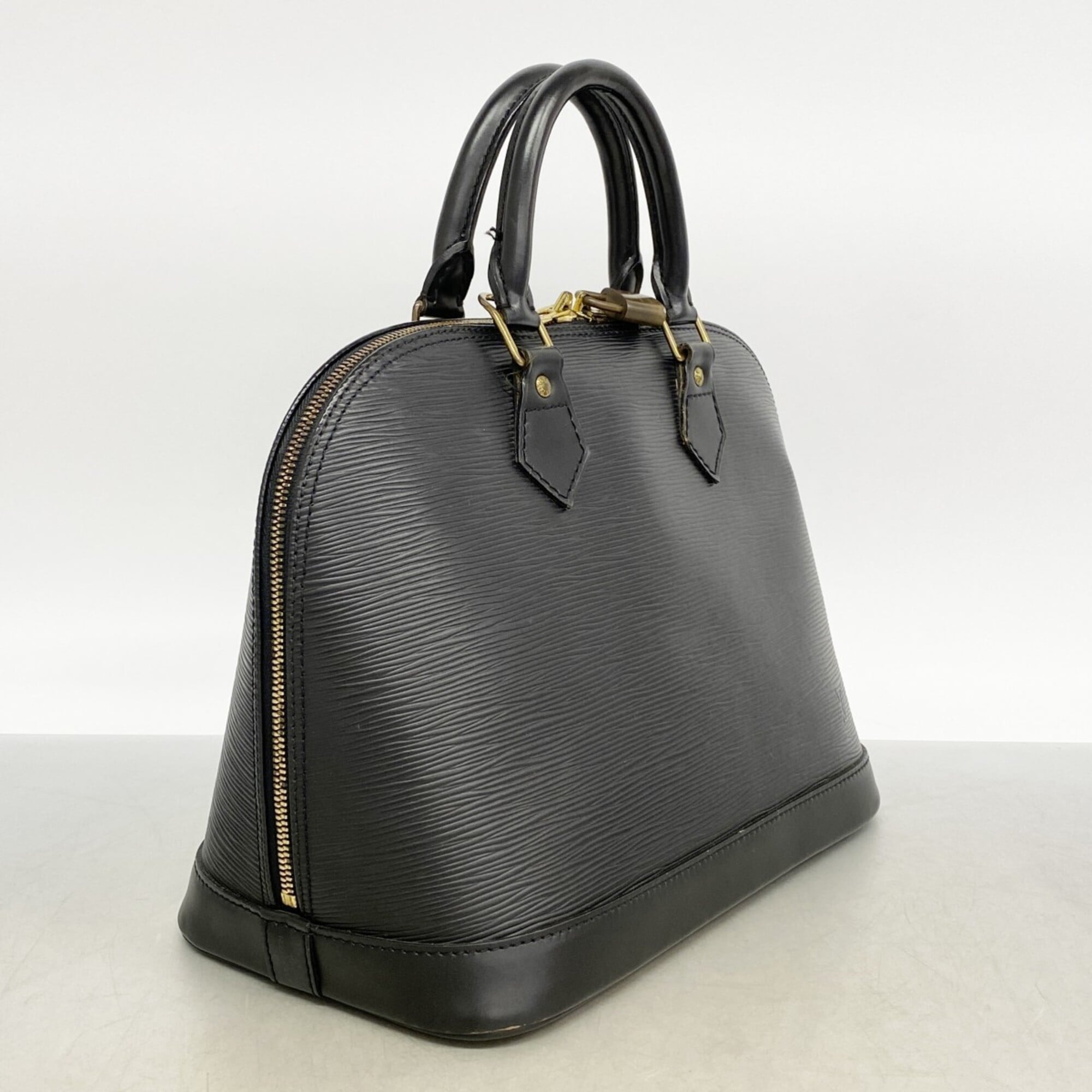 Louis Vuitton Noir Handbag (Pre-Owned)