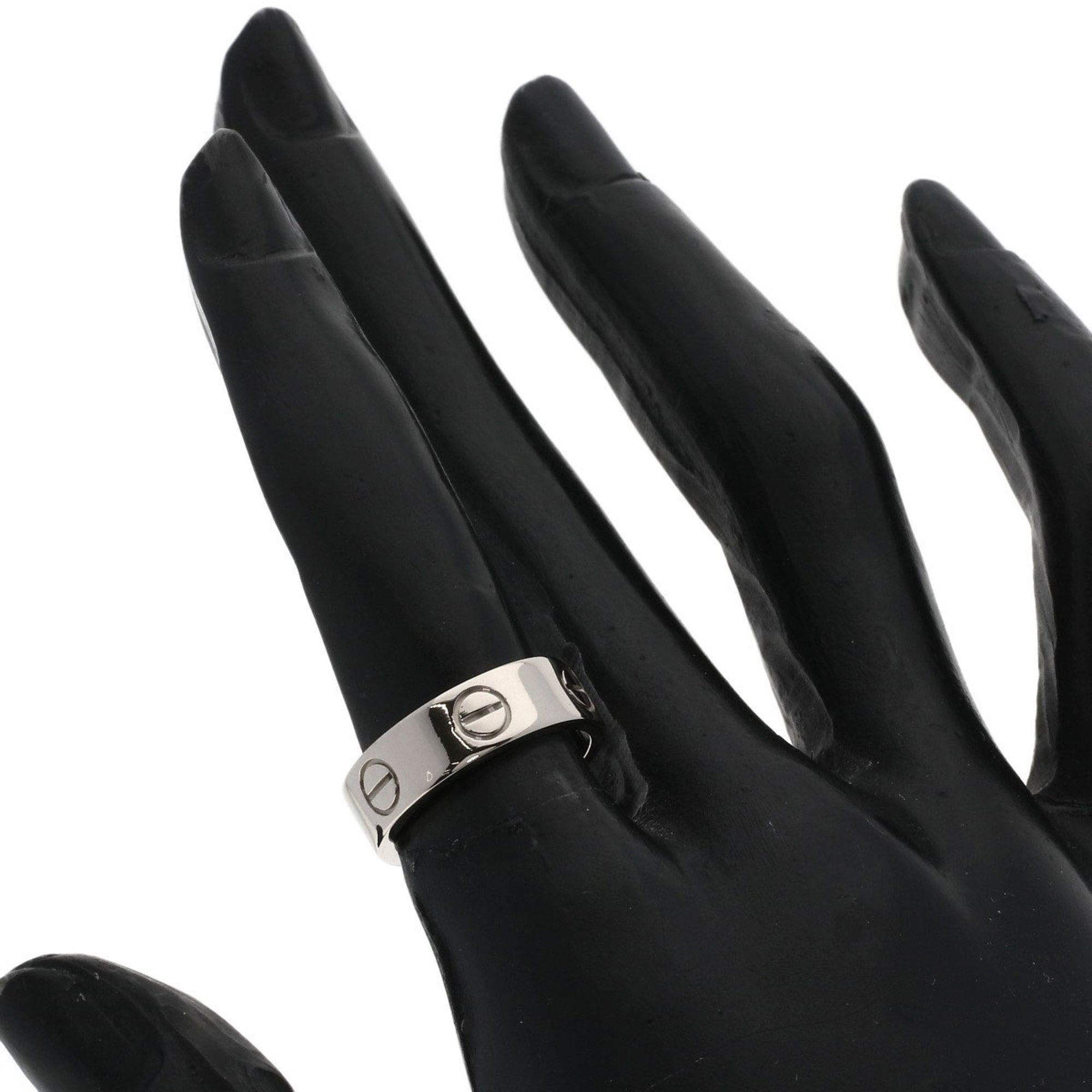 Cartier Love White Gold (18K) Band Ring (Pre-Owned)