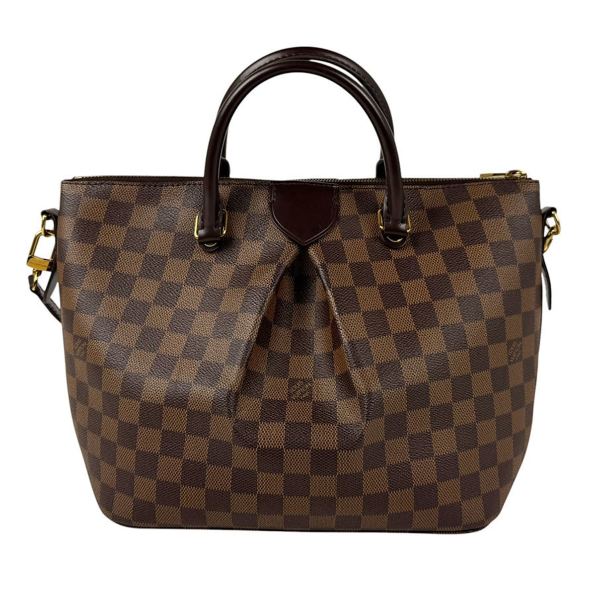 Louis Vuitton Damier Canvas Ebene Damier Canvas Handbag Shoulder Bag (Pre-Owned)