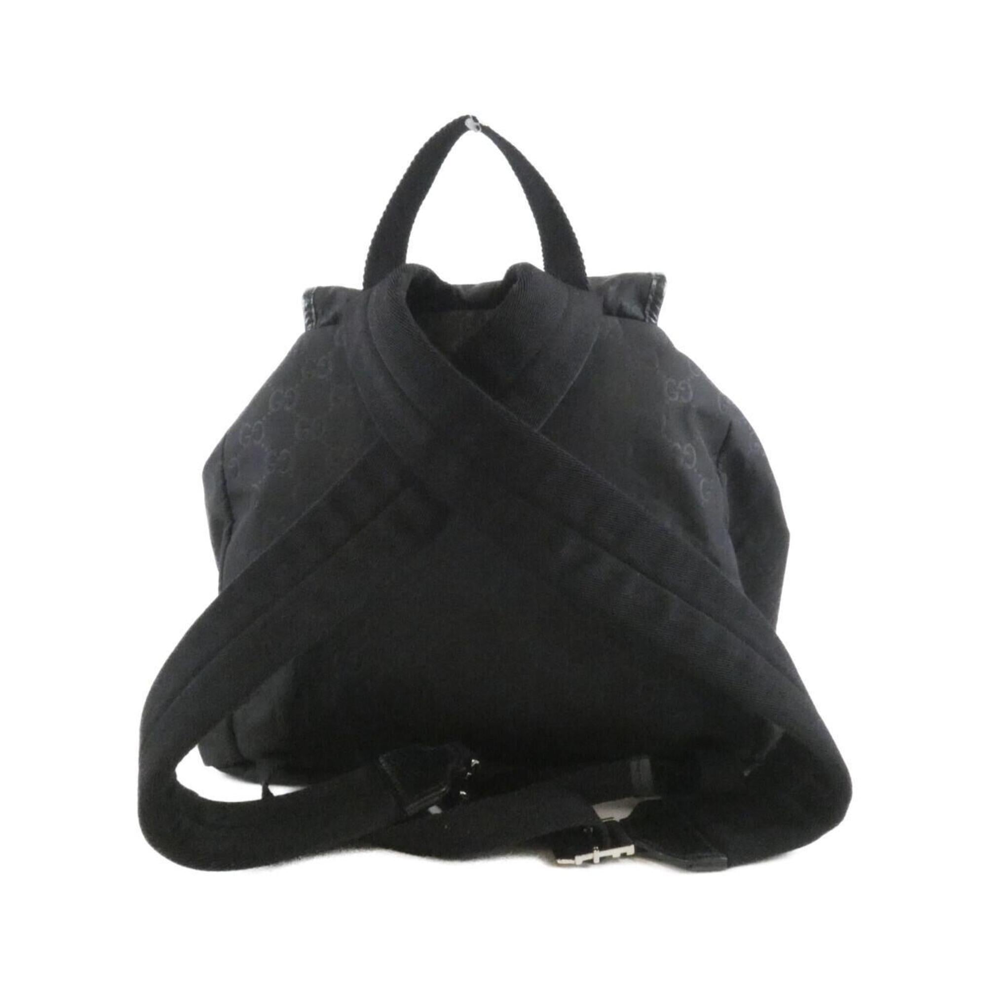 Gucci Black Nylon Backpack (Pre-Owned)