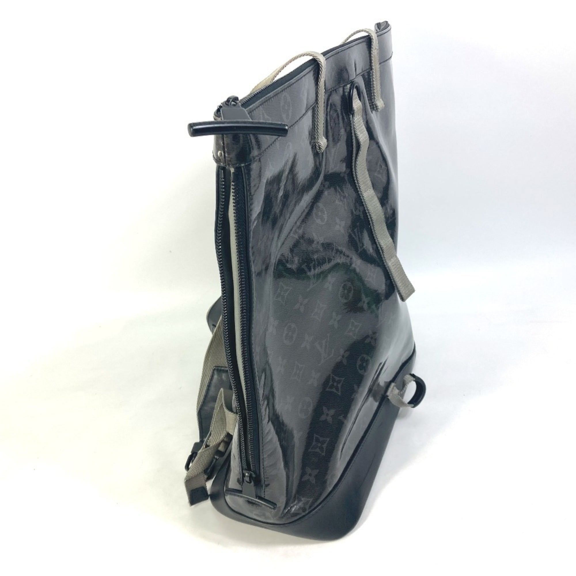 Louis Vuitton Black Monogram Eclipse Monogram Eclipse Backpack Handbag Tote Bag (Pre-Owned)