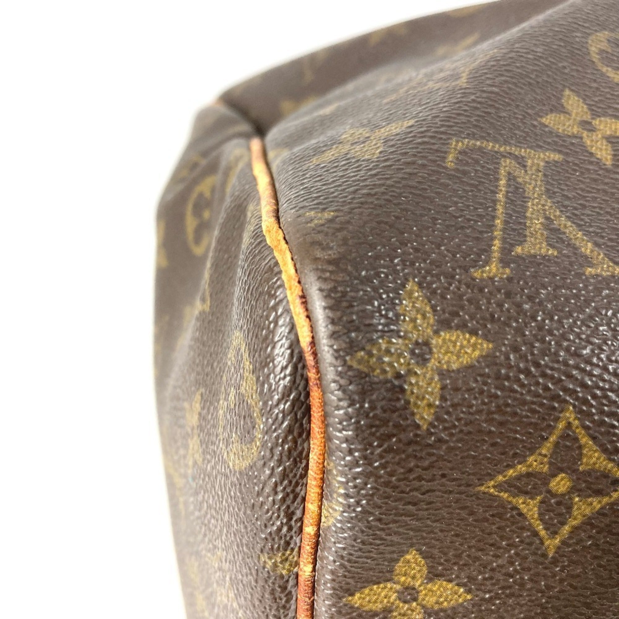 Louis Vuitton Monogram Brown Monogram Boston Bag Handbag (Pre-Owned)