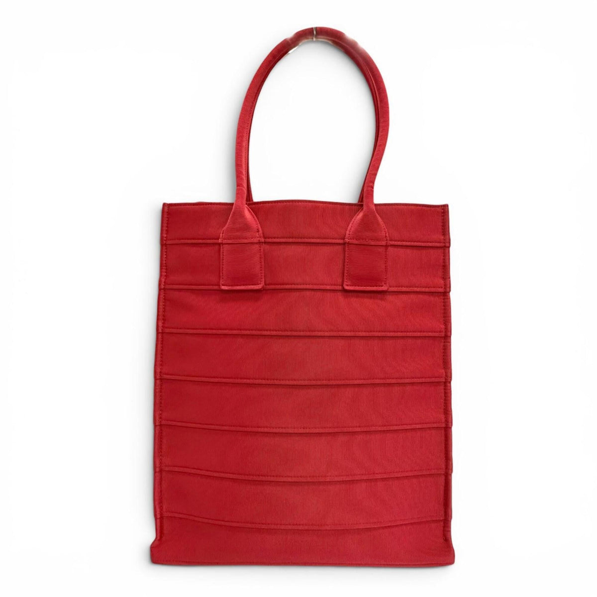 Salvatore Ferragamo Red Color Leather Tote Bag (Pre-Owned)
