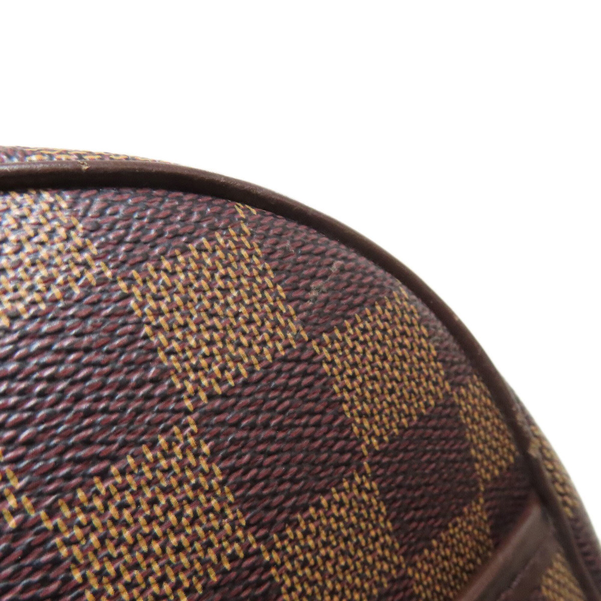 Louis Vuitton Brown Damier Canvas Ebene Damier Canvas Shoulder Bag (Pre-Owned)