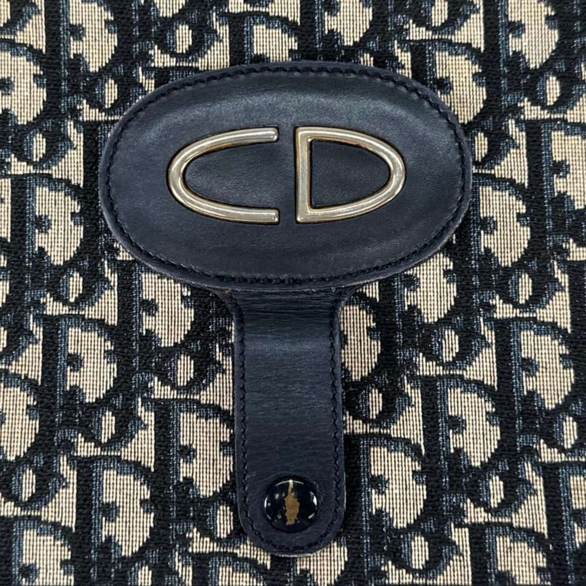 Christian Dior White Canvas Handbag (Pre-Owned)