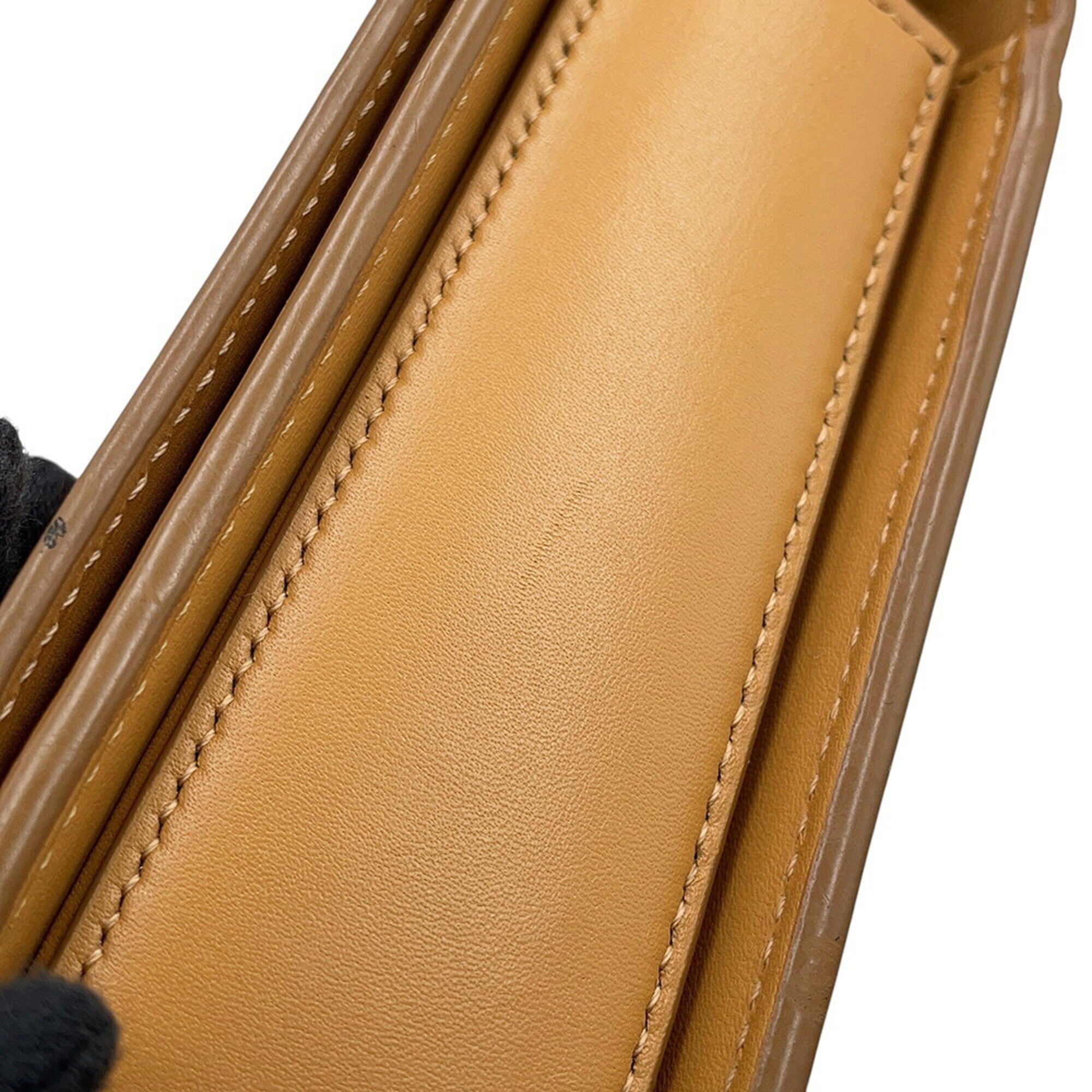 Loewe Brown Leather Handbag Shoulder Bag (Pre-Owned)
