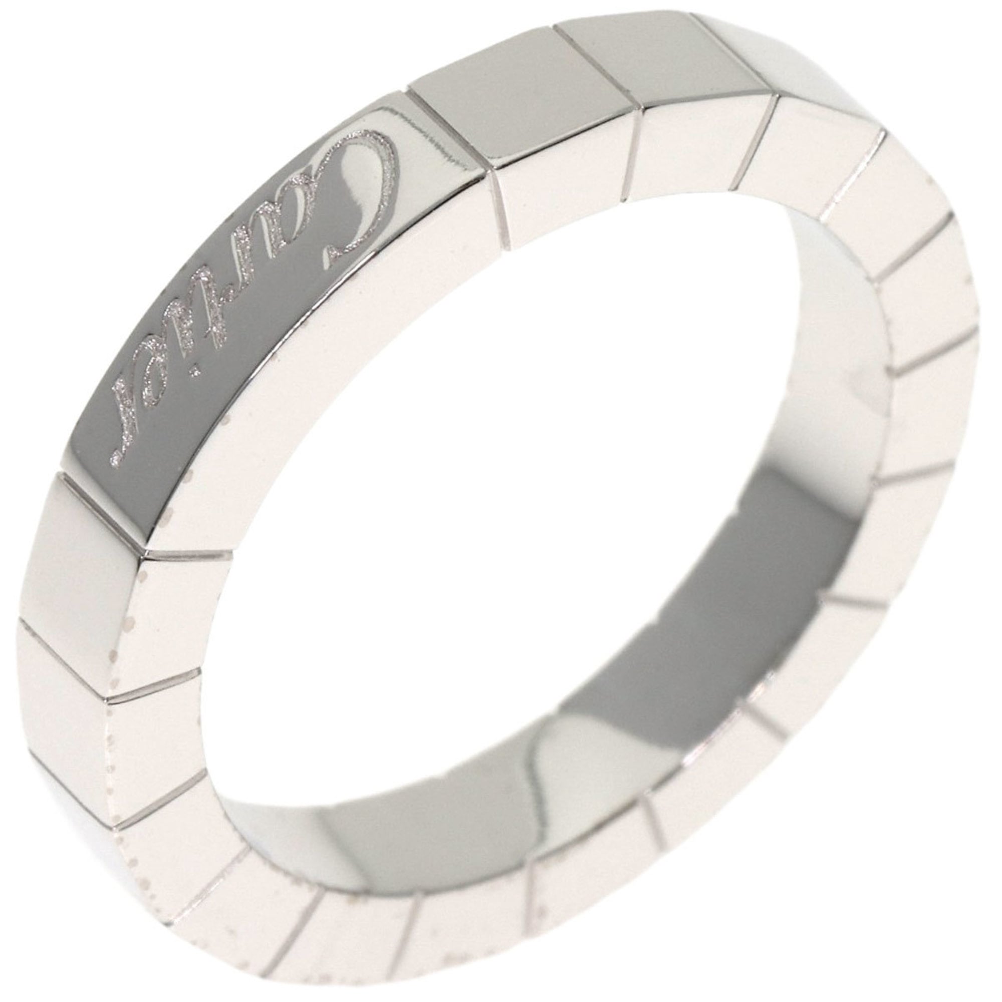 Cartier Lanieres White Gold (18K) Band Ring (Pre-Owned)