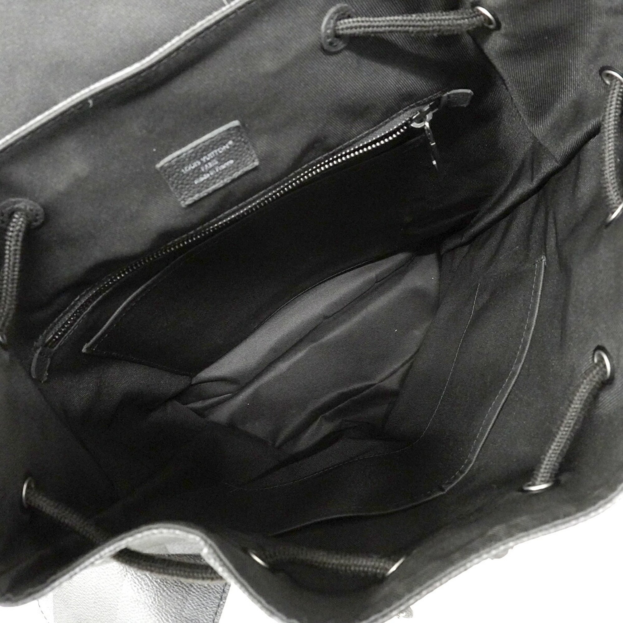 Louis Vuitton Black Backpack (Pre-Owned)