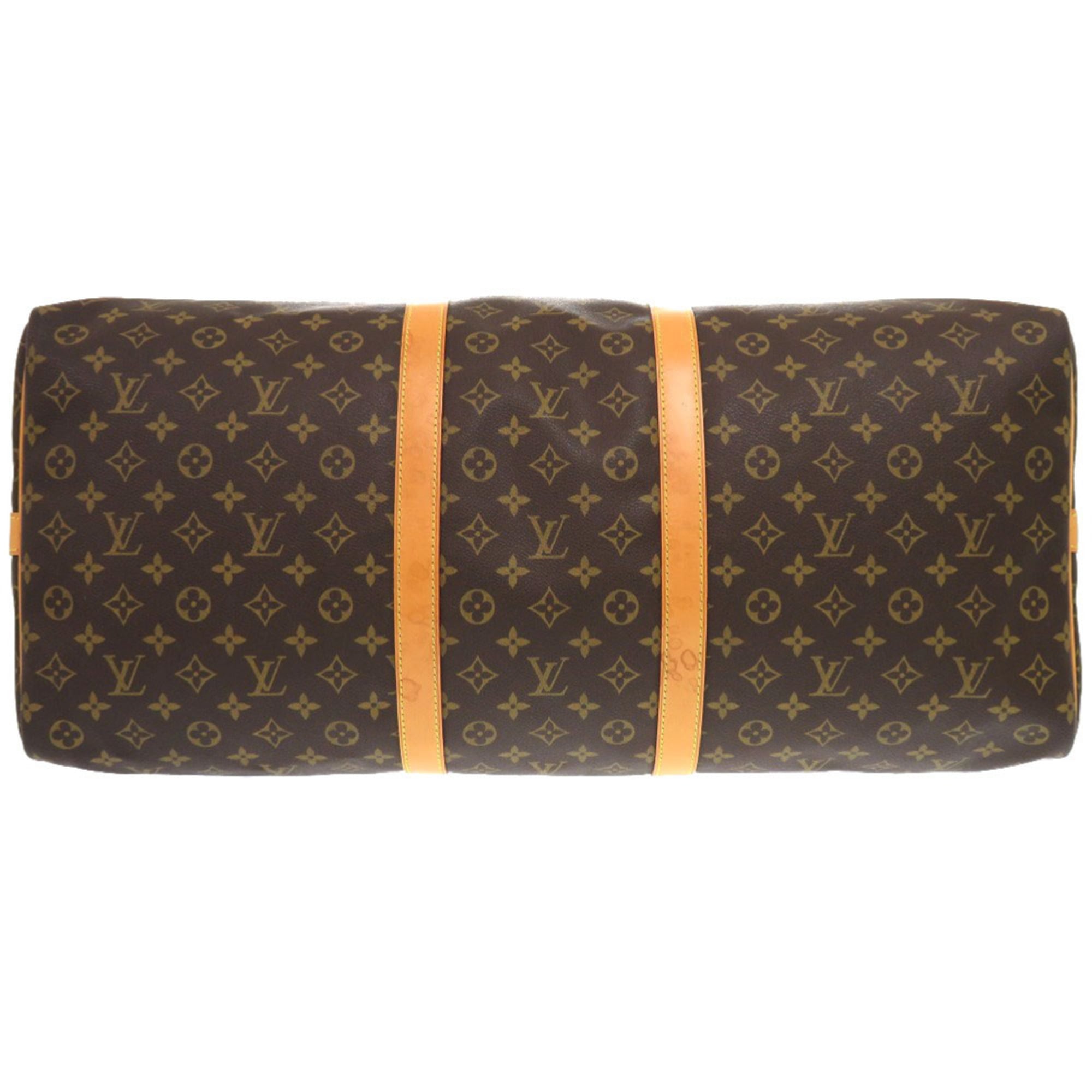 Louis Vuitton Brown Monogram Monogram Boston Bag (Pre-Owned)