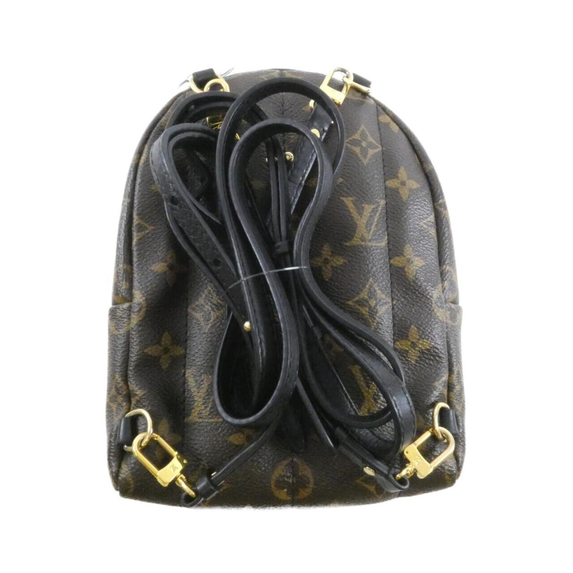 Louis Vuitton Marron Coated Canvas Backpack (Pre-Owned)