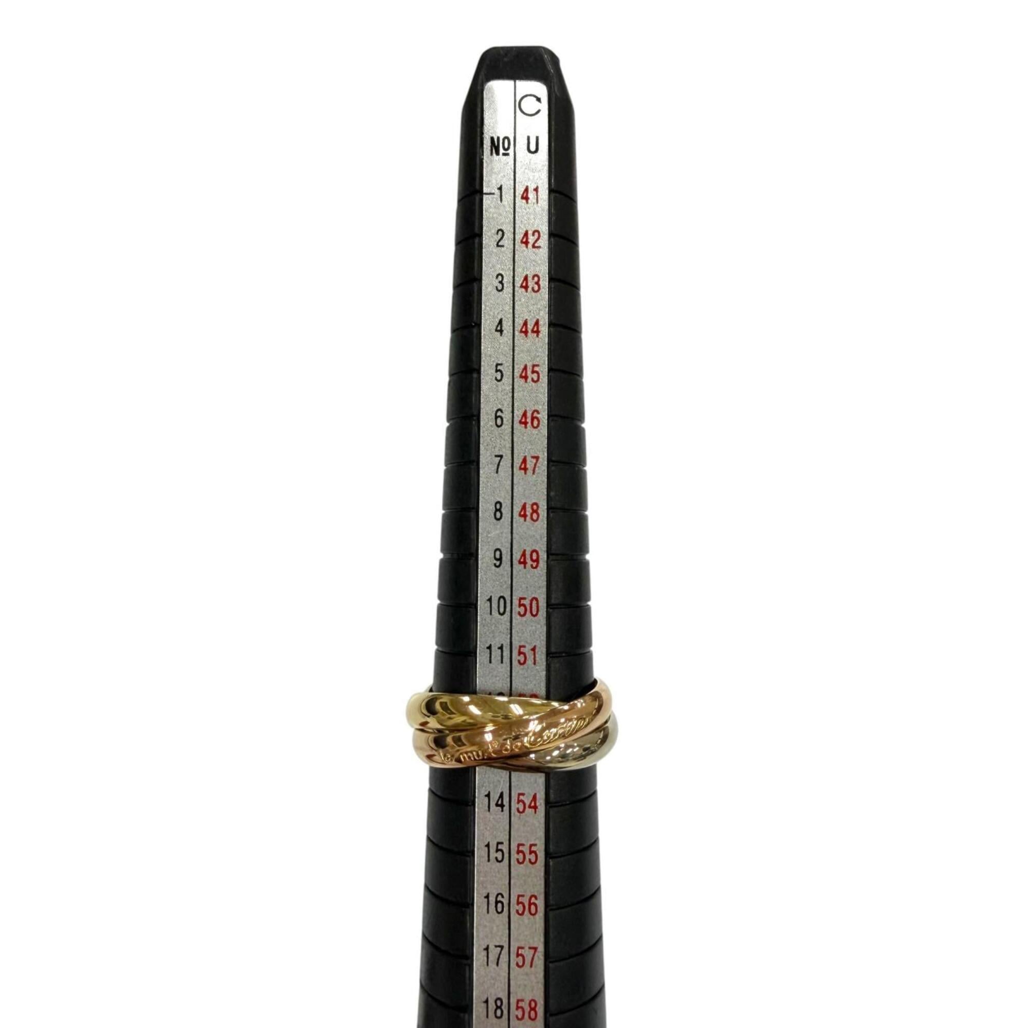 Cartier Pink Gold White Gold Yellow Gold Yellow Gold (18K) Pink Gold (18K) White Gold (18K) Band Ring (Pre-Owned)