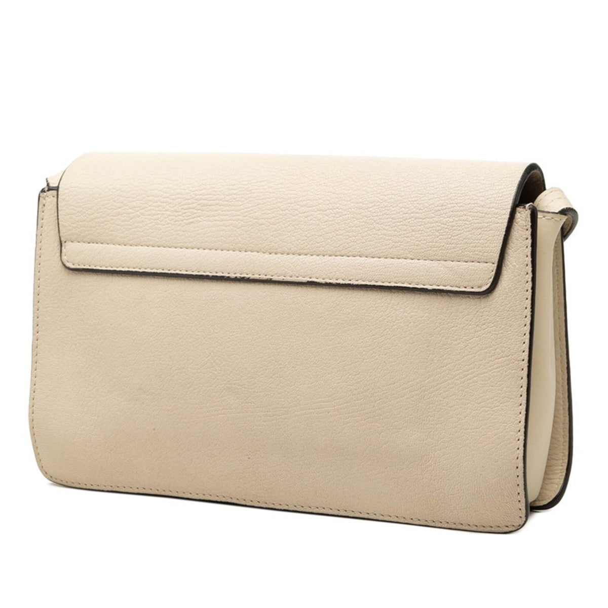 Chloé Beige Leather Shoulder Bag (Pre-Owned)