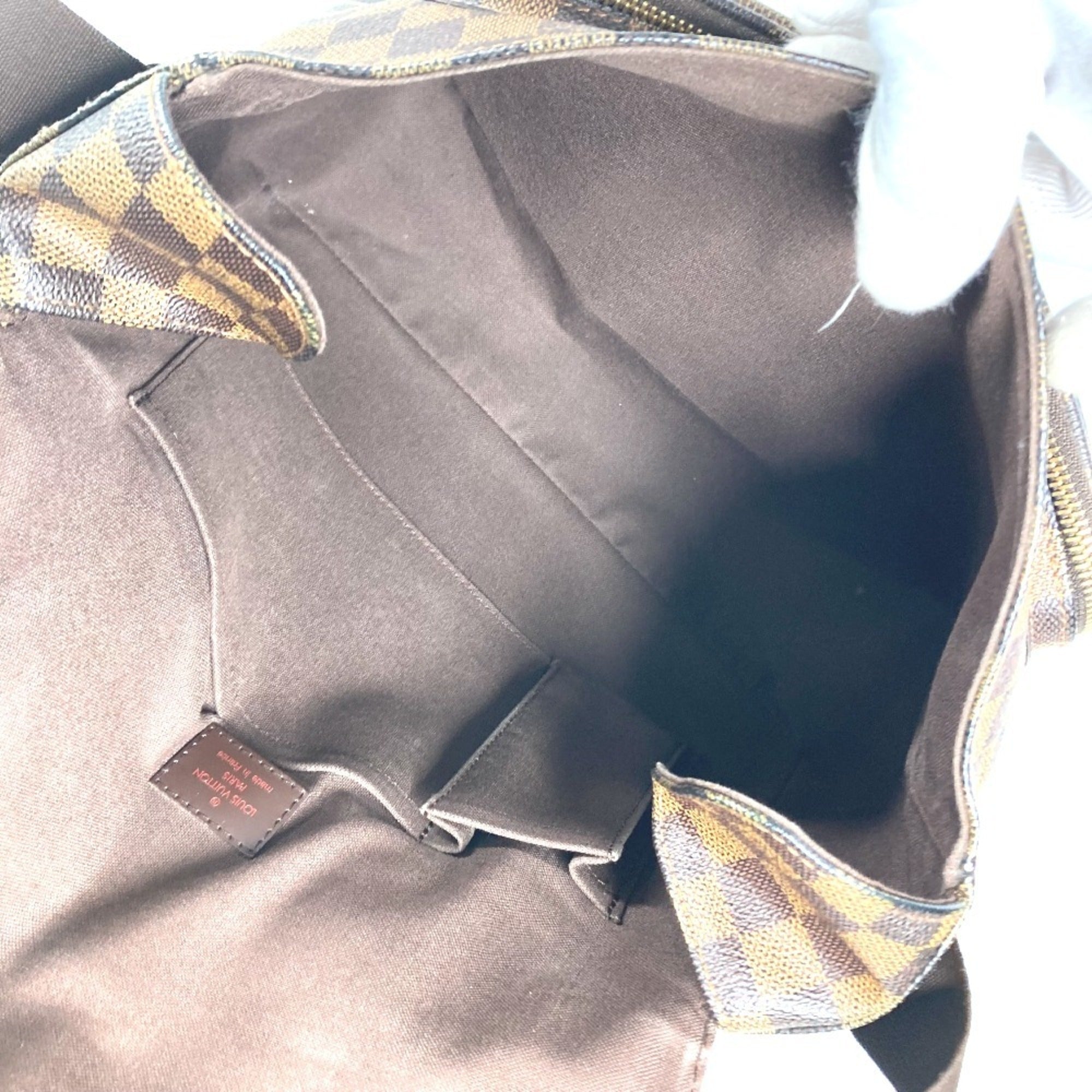 Louis Vuitton Brown Damier Canvas Messenger Bag Shoulder Bag (Pre-Owned)