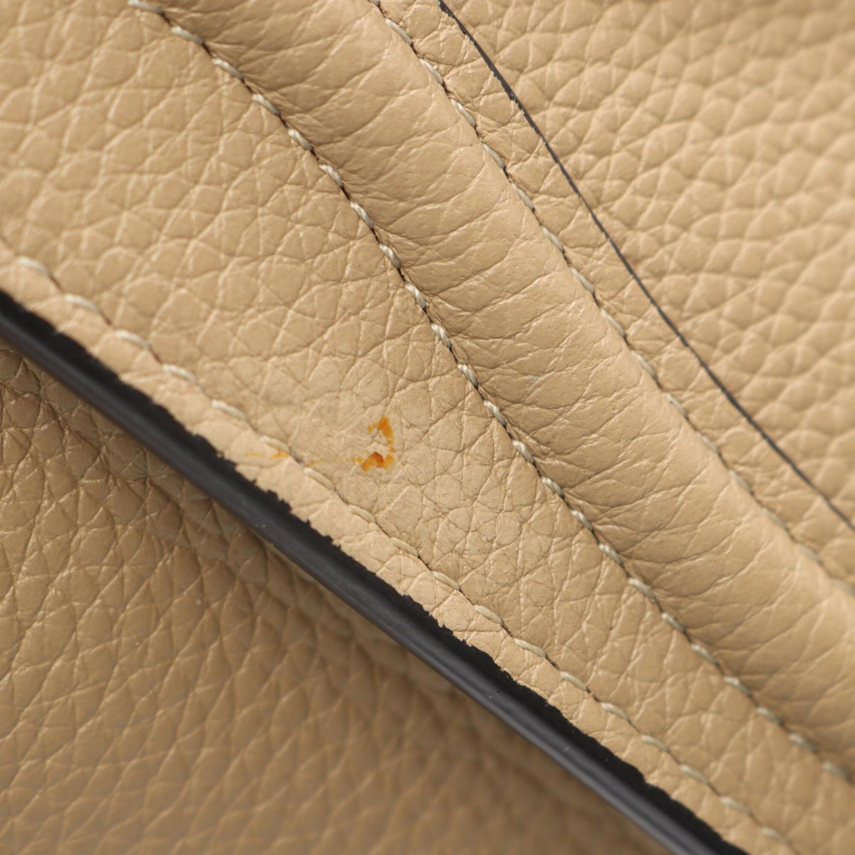 Celine Beige Leather Handbag (Pre-Owned)