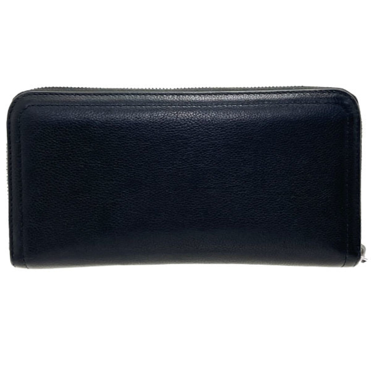 Prada Astrale Black Nero Leather Long Wallet (Bi-Fold) (Pre-Owned)
