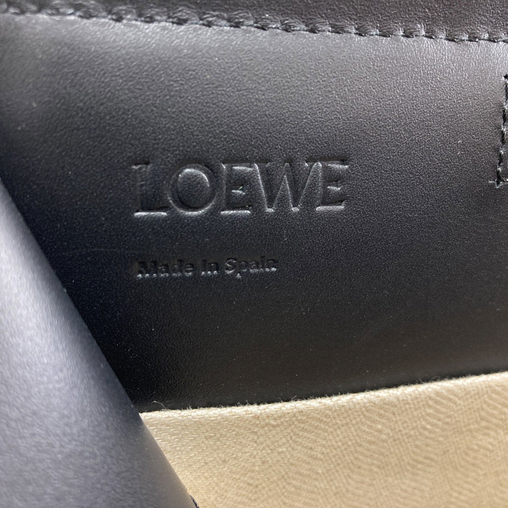 Loewe Black Leather Tote Bag (Pre-Owned)