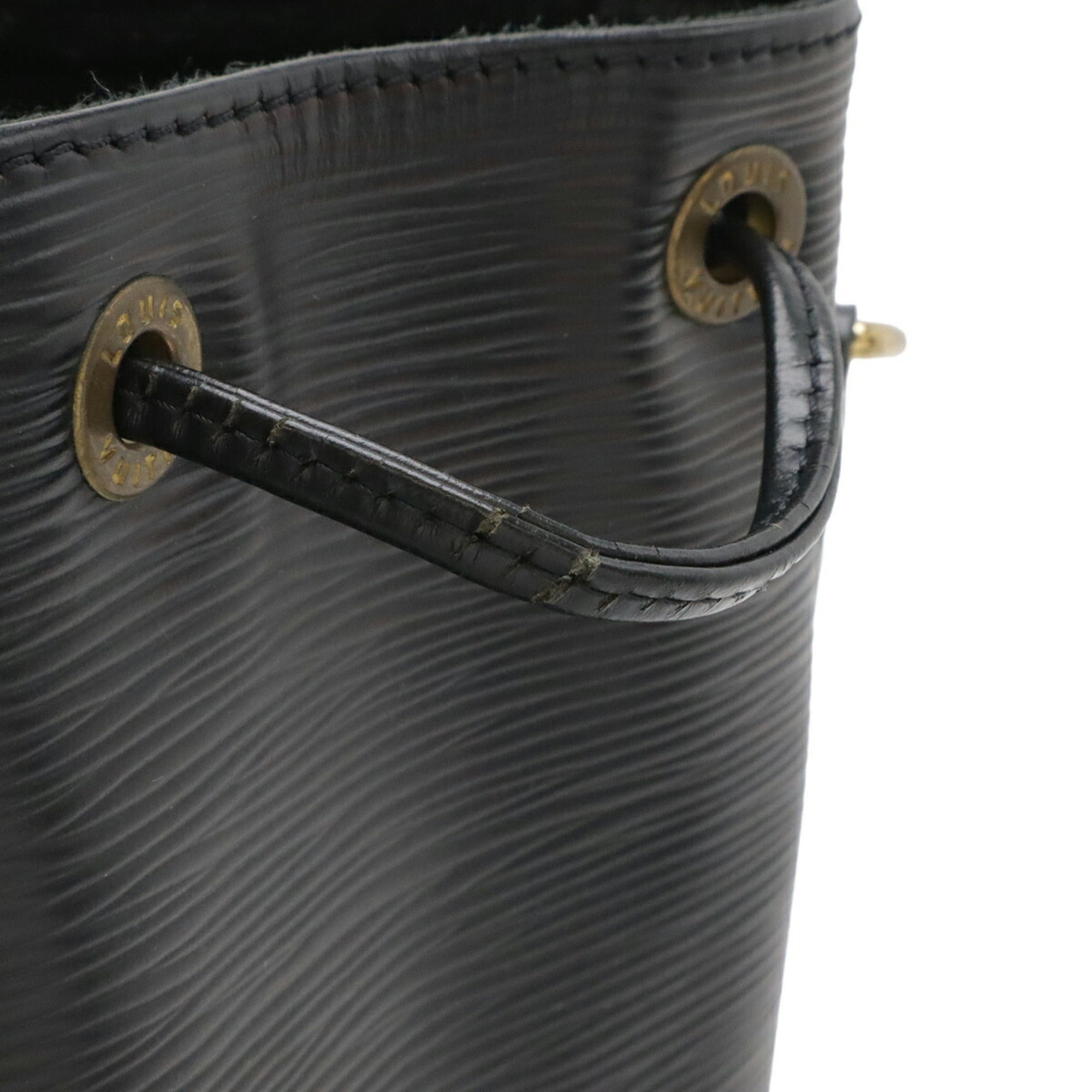 Louis Vuitton Noir Epi Leather Shoulder Bag (Pre-Owned)