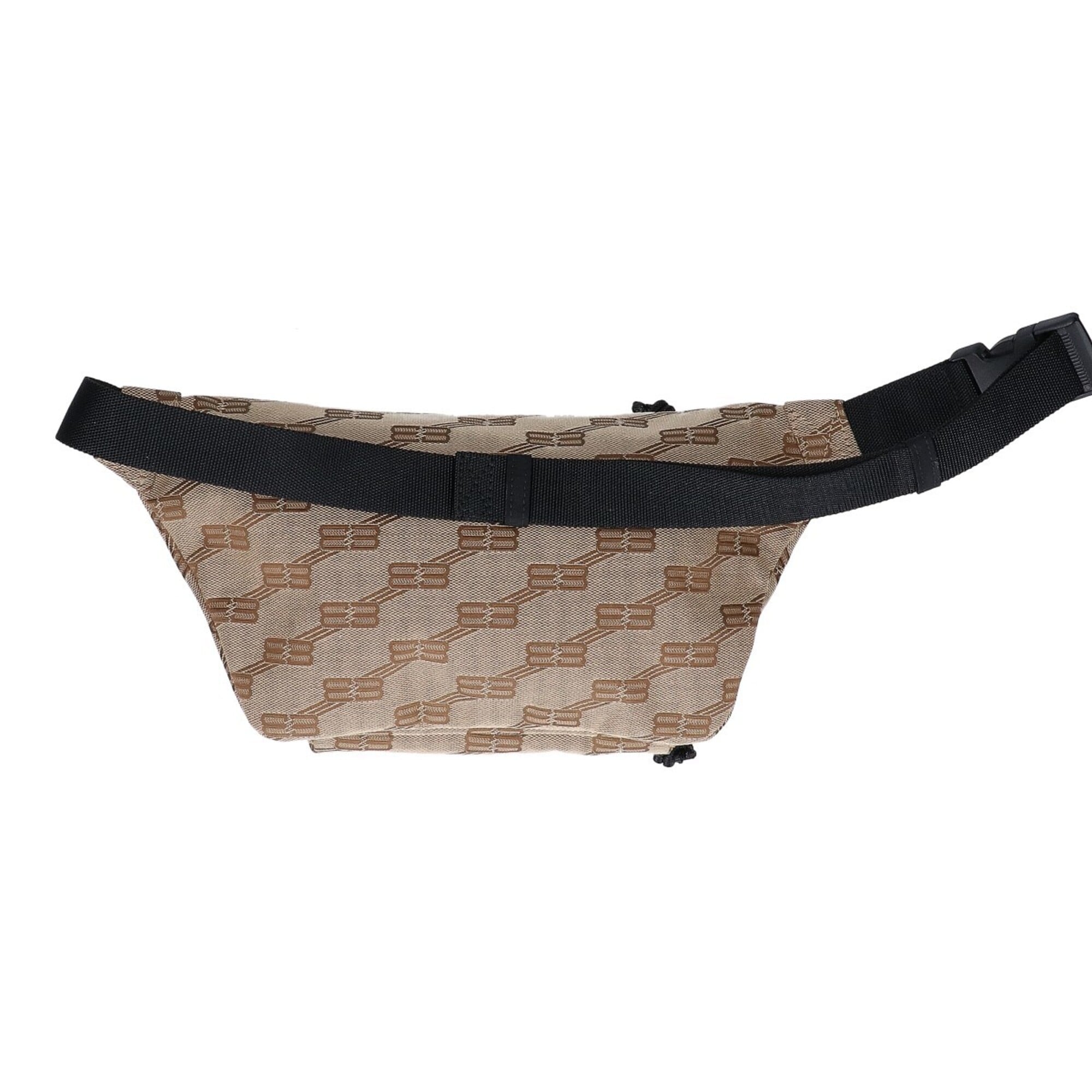 Balenciaga Beige Jacquard Fanny Pack (Pre-Owned)