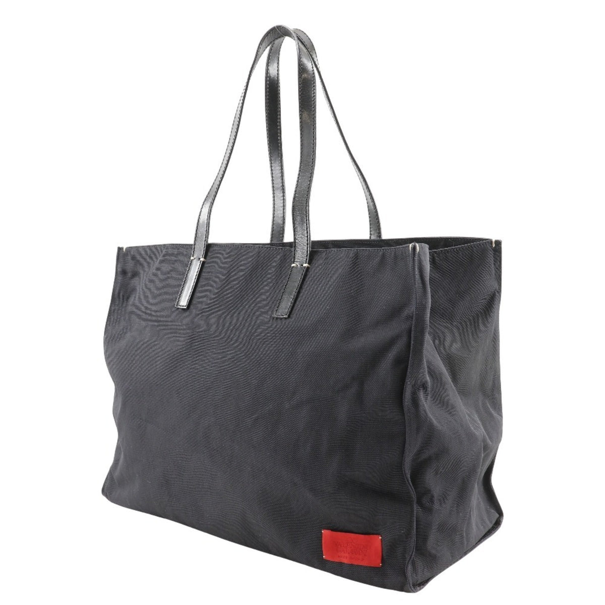 Valentino Black Nylon Canvas Tote Bag (Pre-Owned)