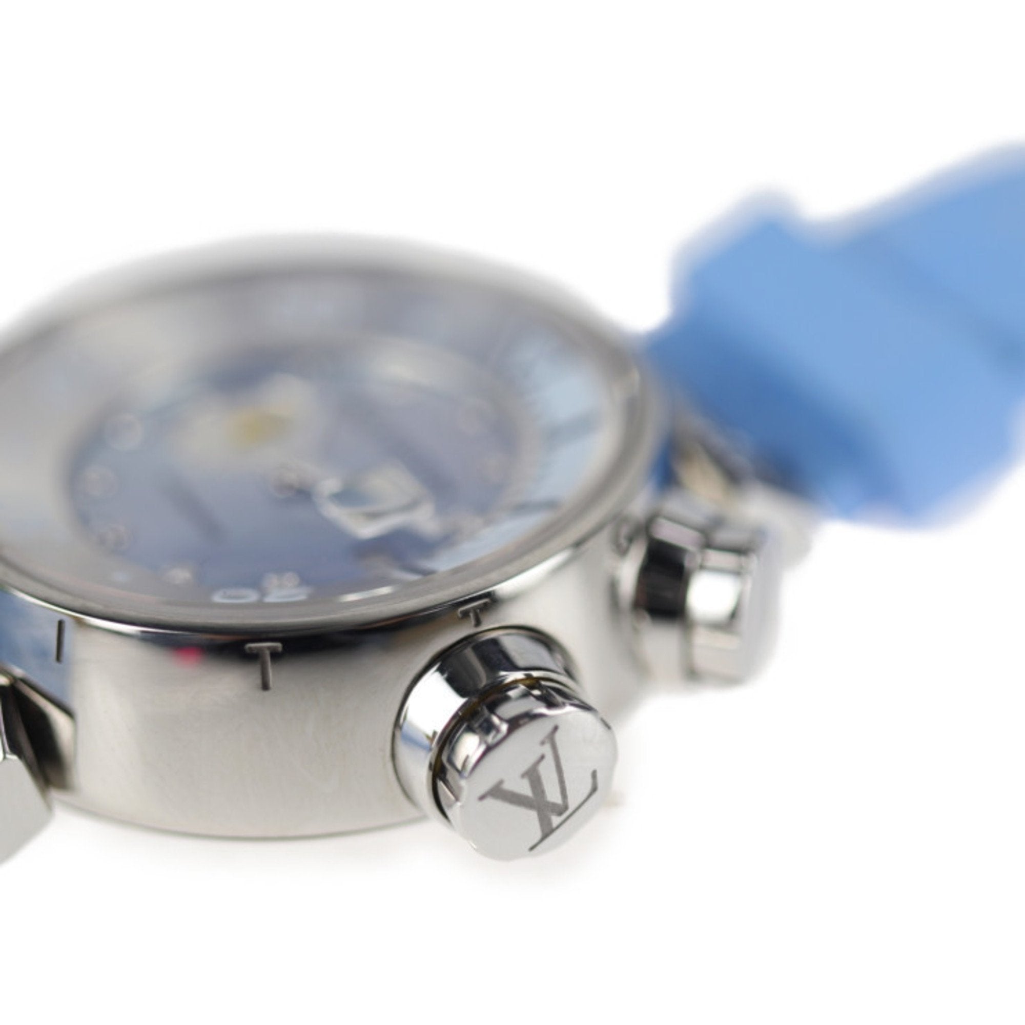 Louis Vuitton Blue Stainless Steel (Pre-Owned)
