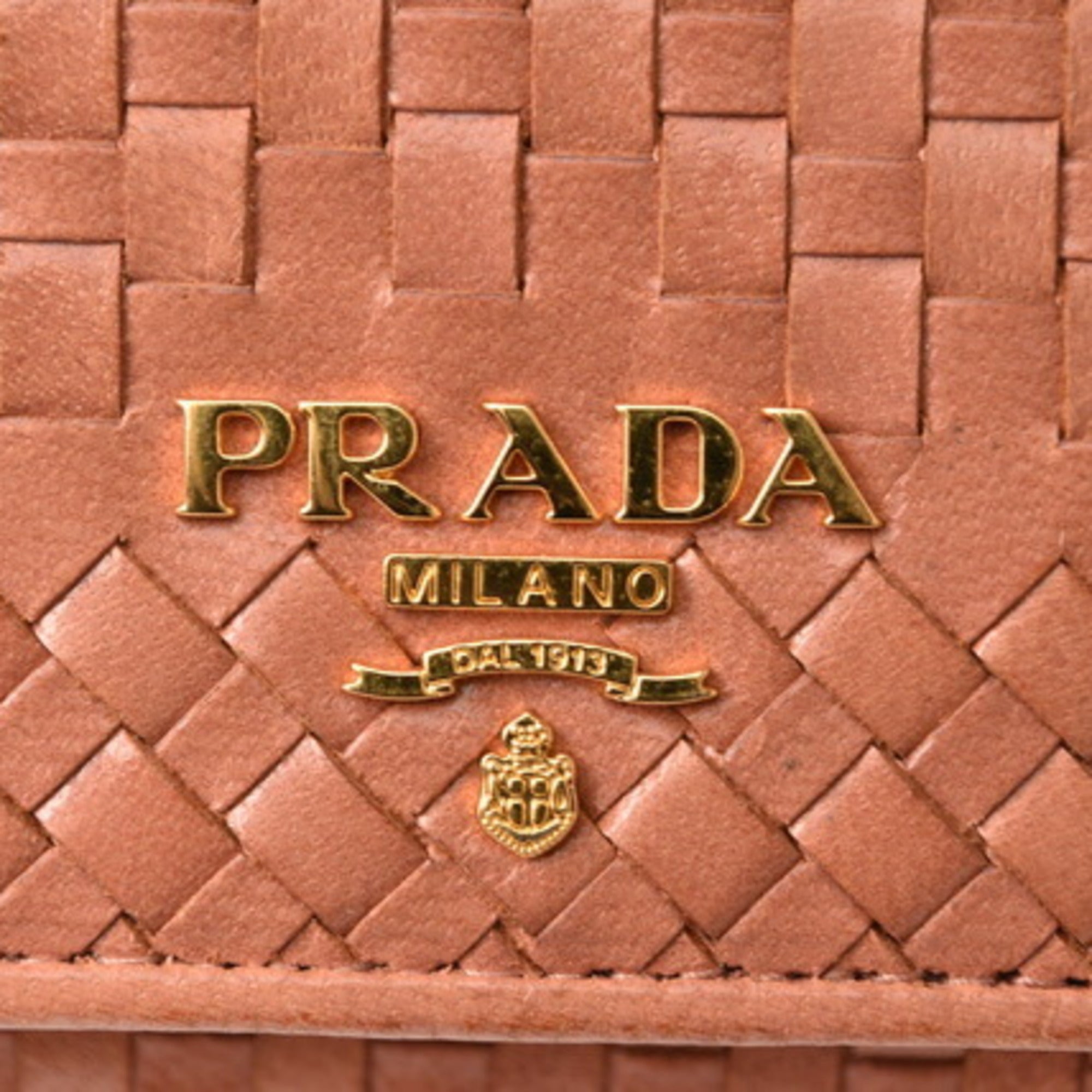 Prada Pink Chain/Shoulder Wallet (Pre-Owned)