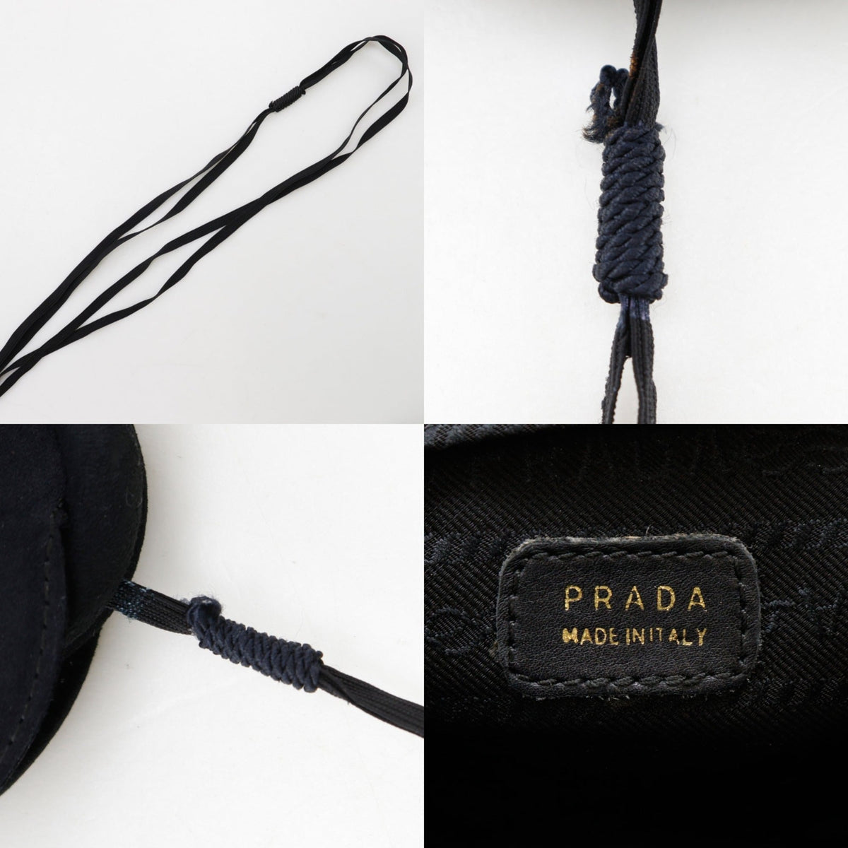 Prada Black Satin Shoulder Bag (Pre-Owned)