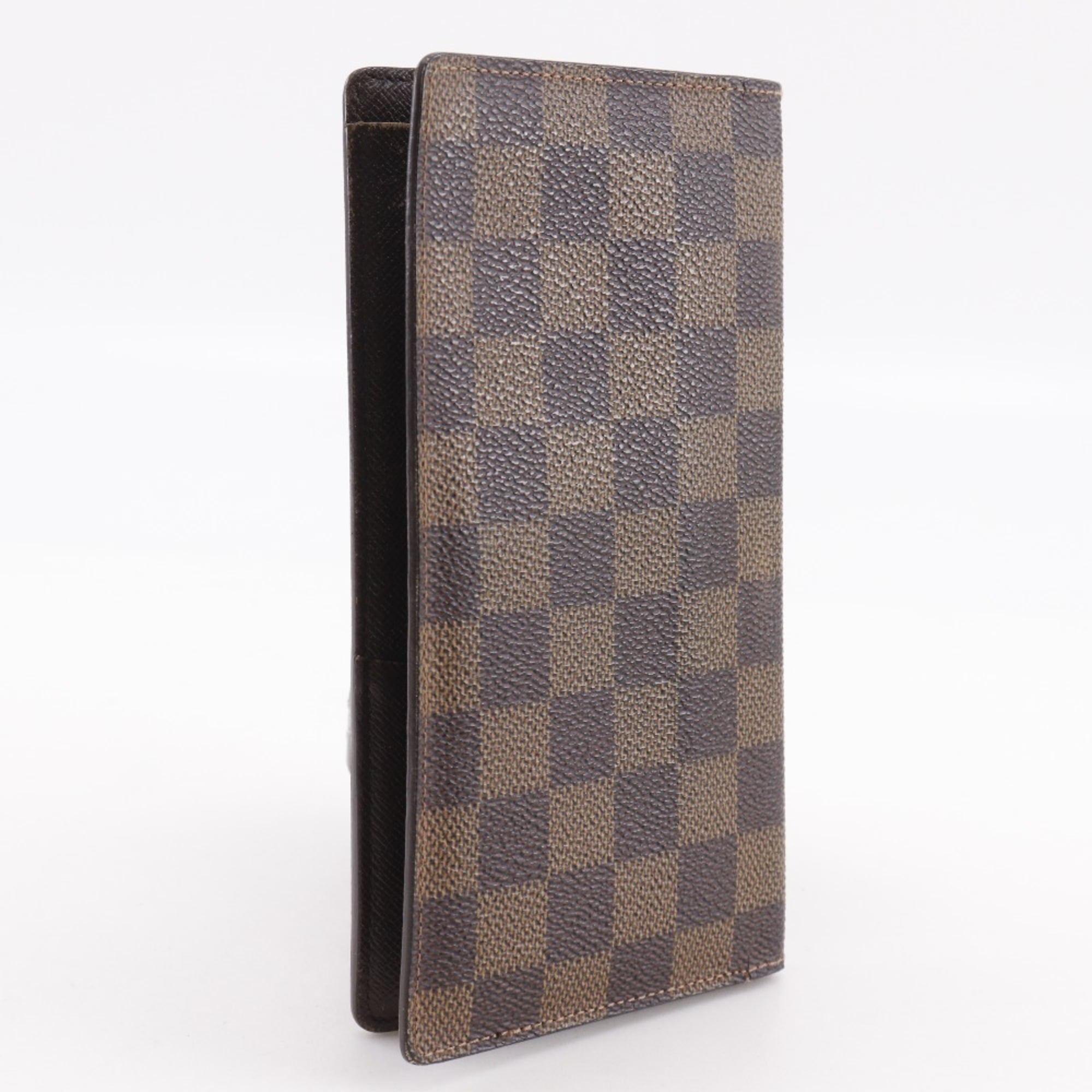 Louis Vuitton Brown Damier Canvas Bill Wallet (Bi-Fold) (Pre-Owned)