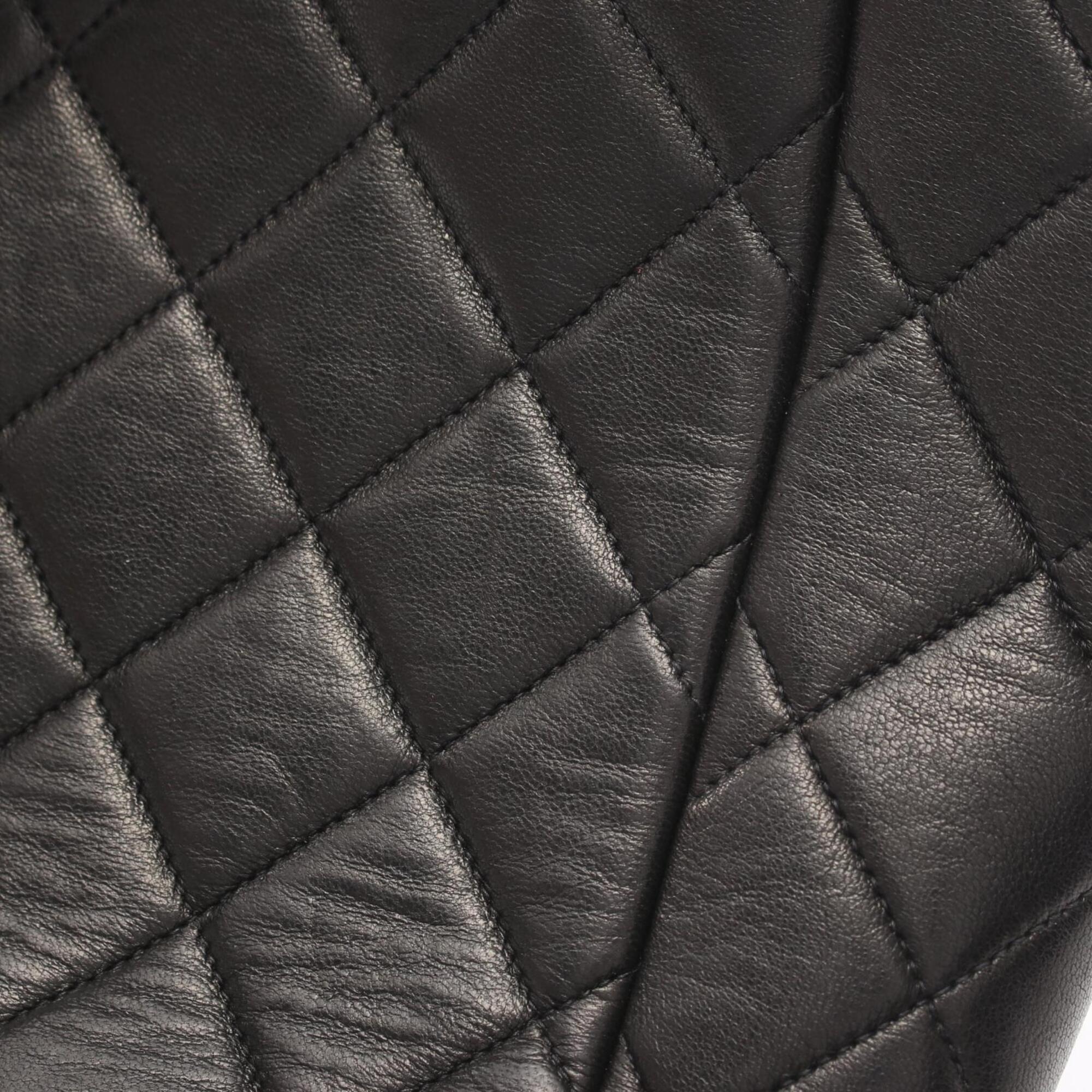 Chanel Black Leather Backpack (Pre-Owned)