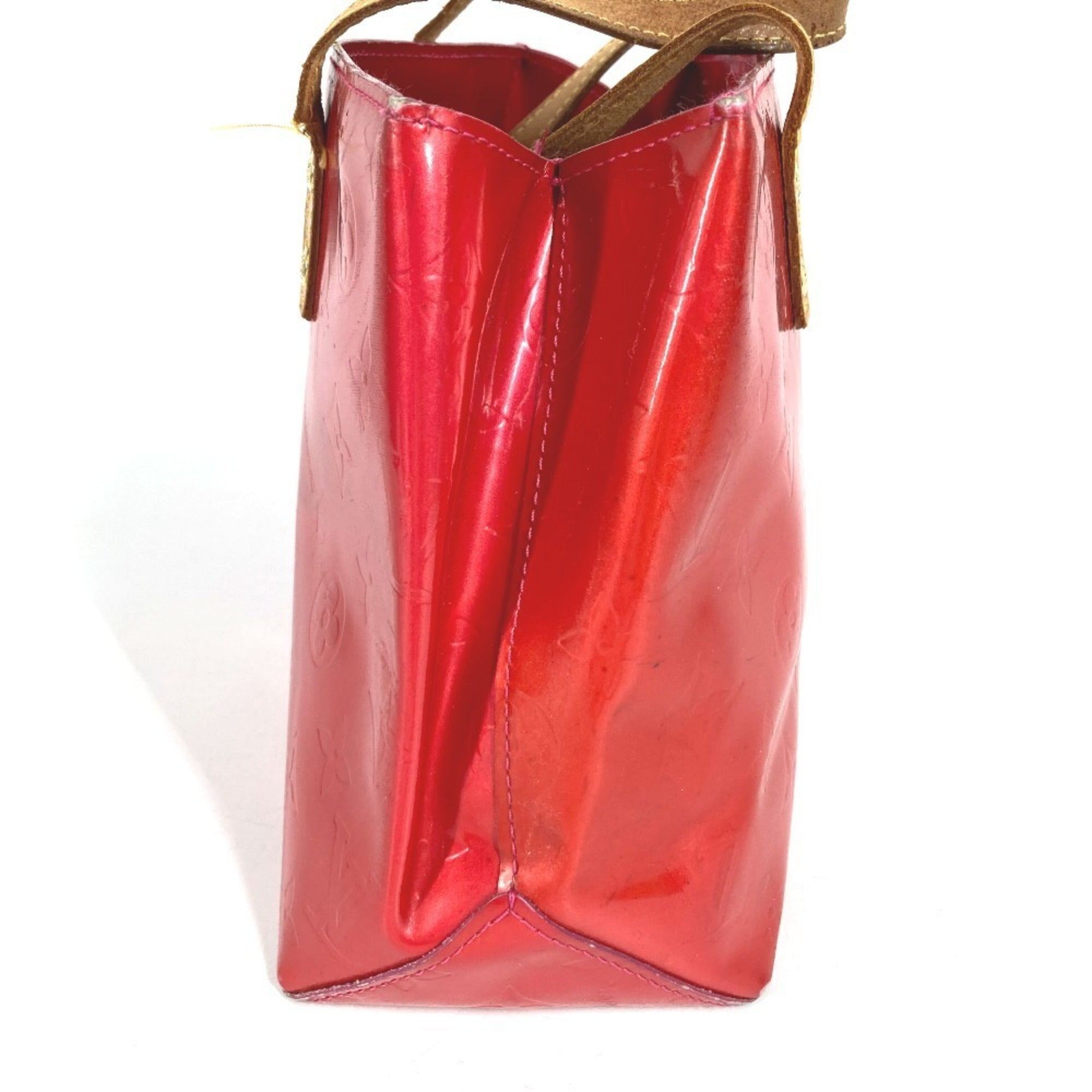 Louis Vuitton Fuchsia Pink Monogram Vernis Handbag Tote Bag (Pre-Owned)