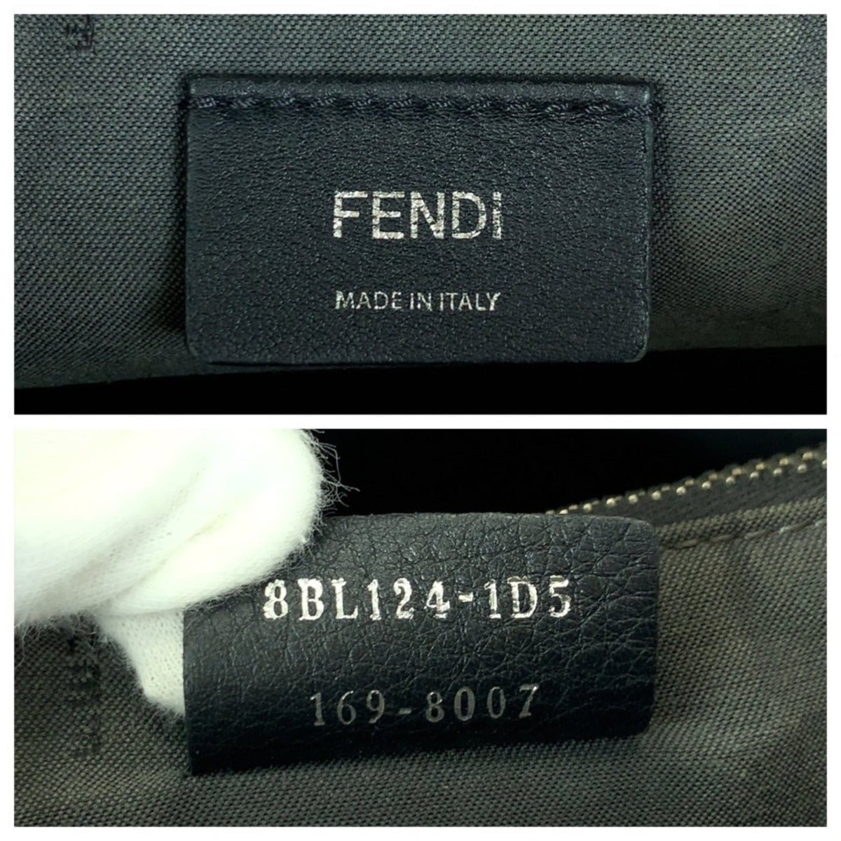 Fendi Orange Leather Handbag Shoulder Bag (Pre-Owned)