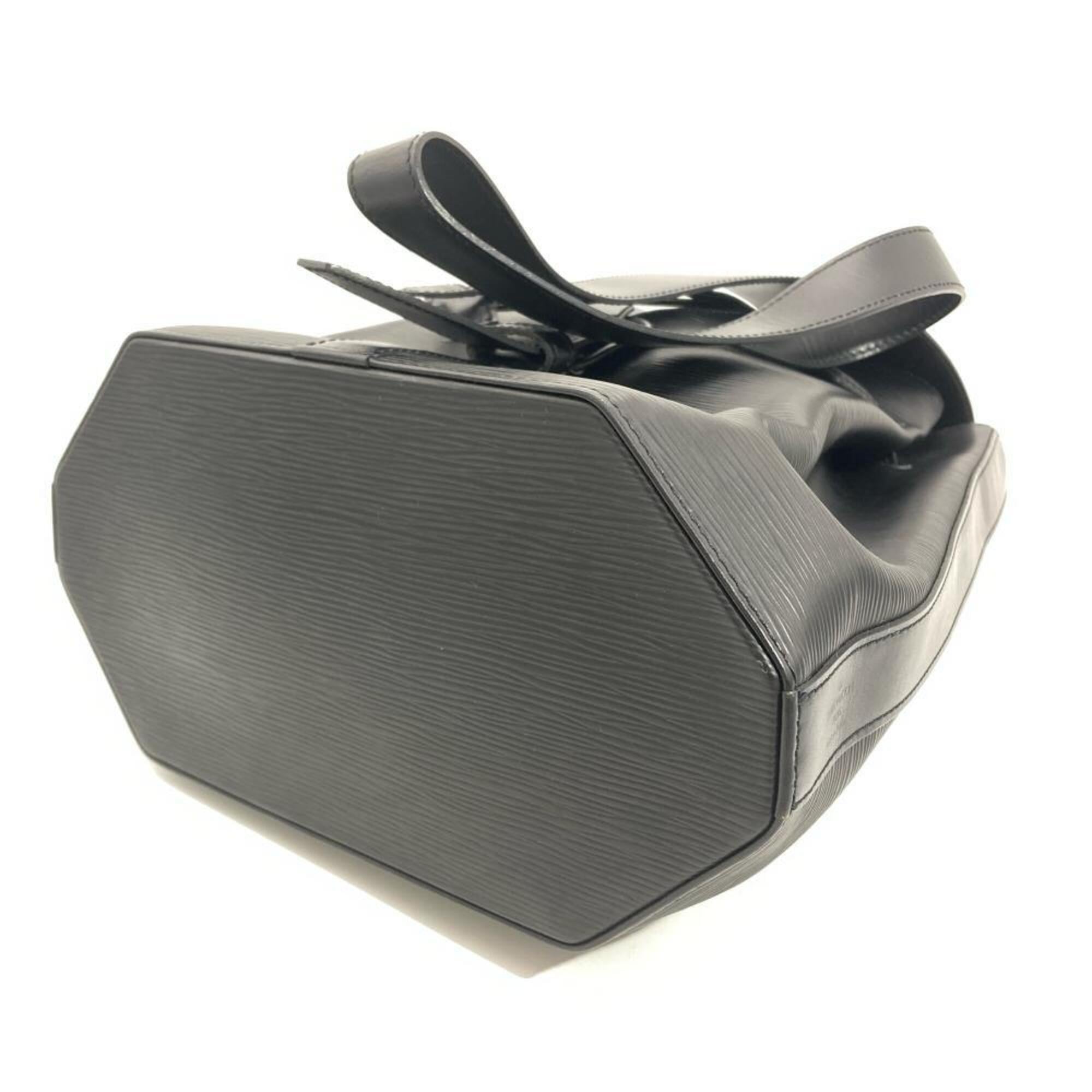 Louis Vuitton Epi Black Epi Leather Shoulder Bag (Pre-Owned)