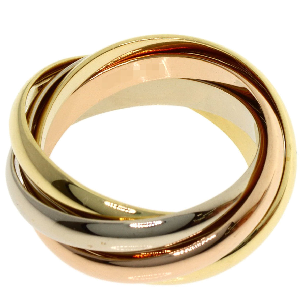 Cartier Trinity Yellow Gold (18K) Pink Gold (18K) White Gold (18K) Band Ring (Pre-Owned)
