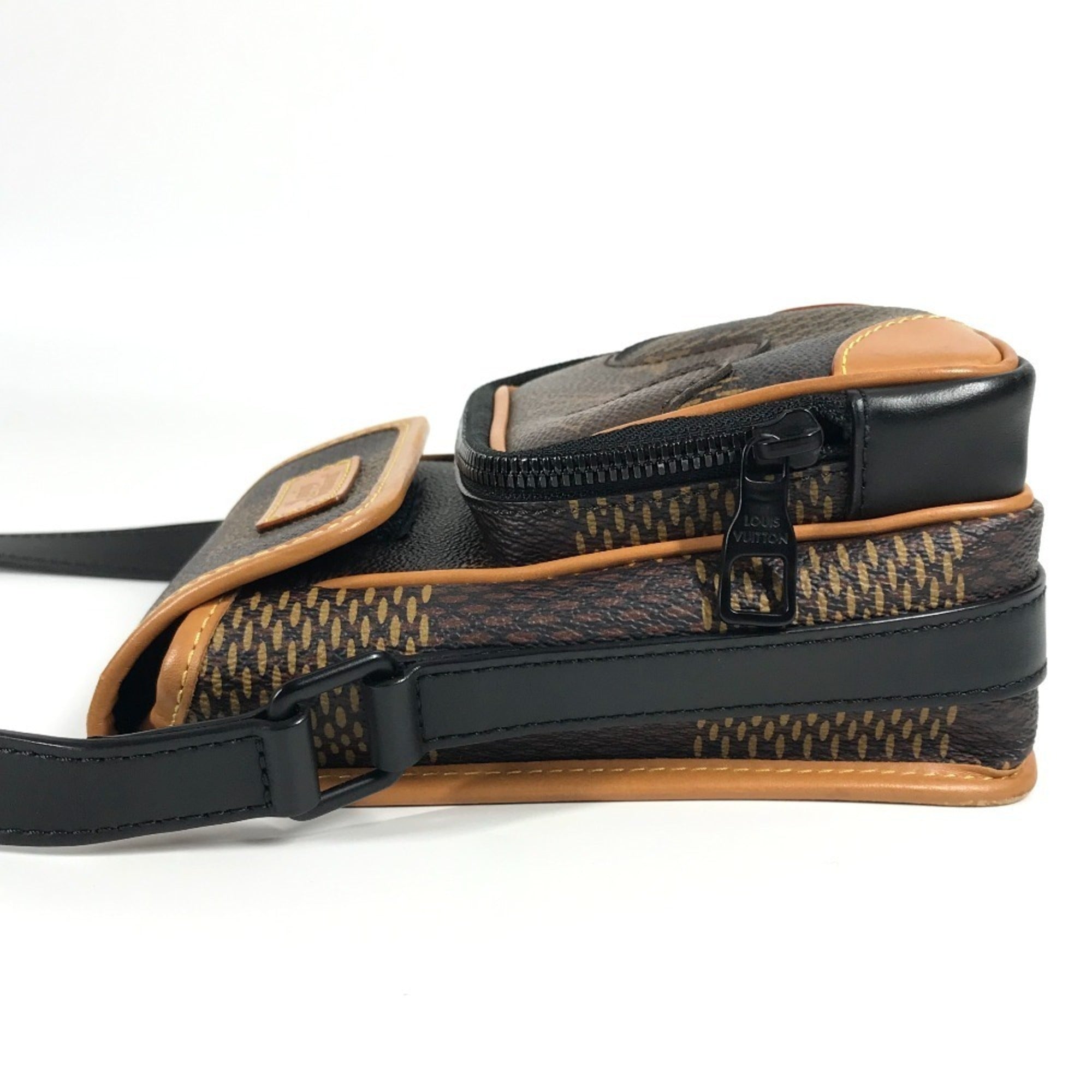 Louis Vuitton Brown Damier Canvas Damier Canvas Pochette Shoulder Bag (Pre-Owned)